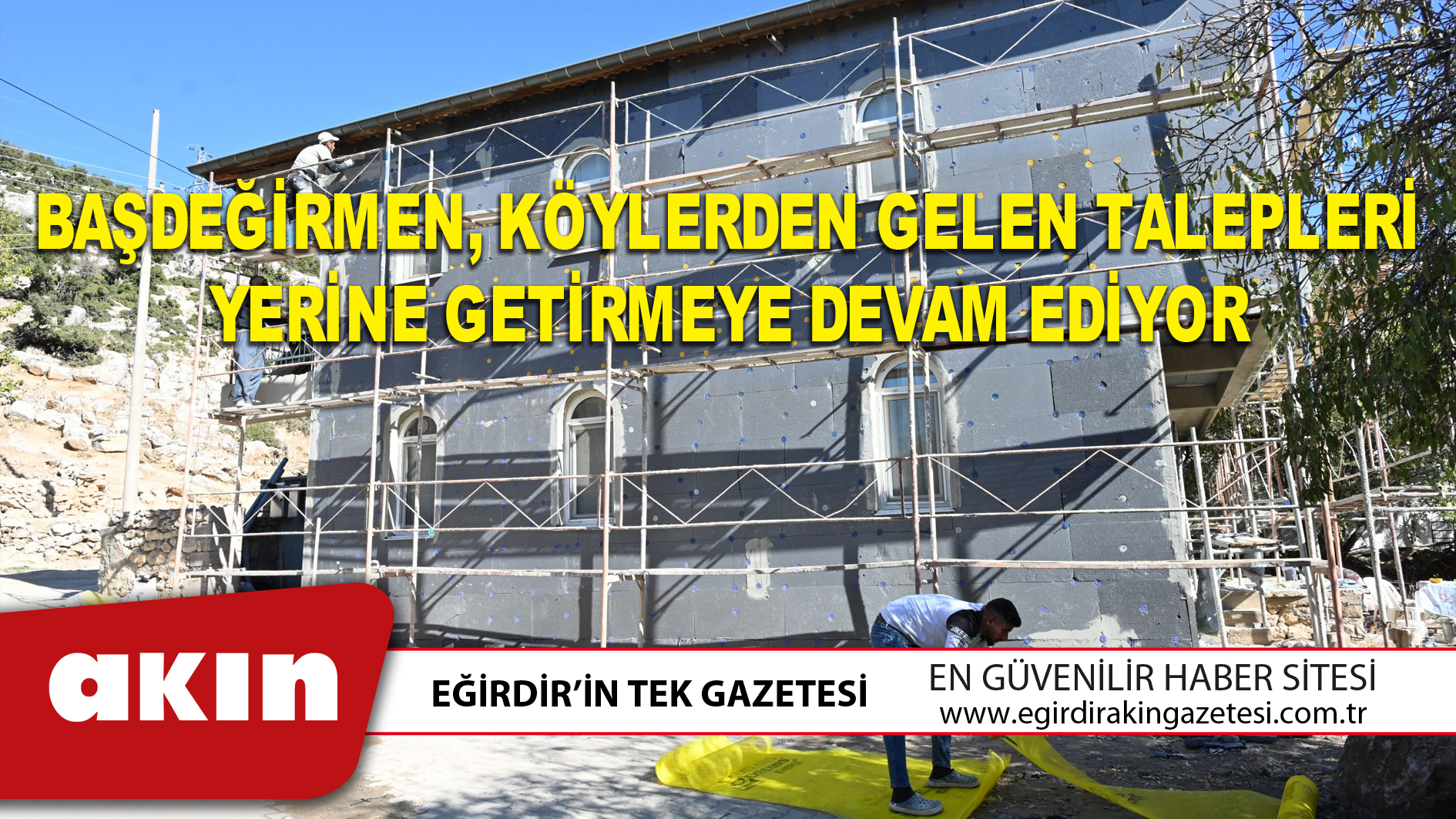 Başdeğirmen, Köylerden Gelen Talepleri Yerine Getirmeye Devam Ediyor