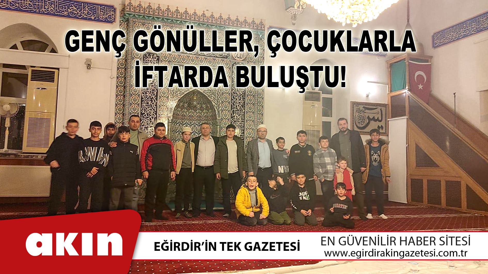 Genç Gönüller, Çocuklarla İftarda Buluştu!