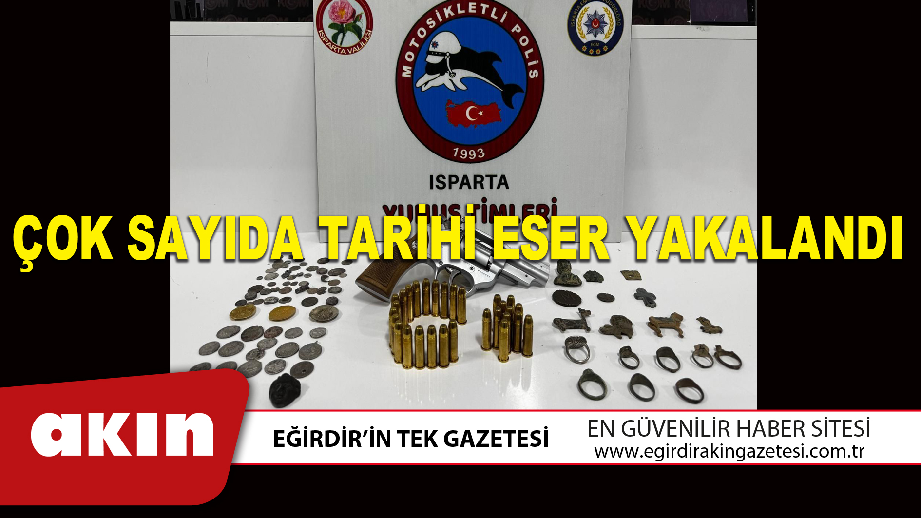 ÇOK SAYIDA TARİHİ ESER YAKALANDI