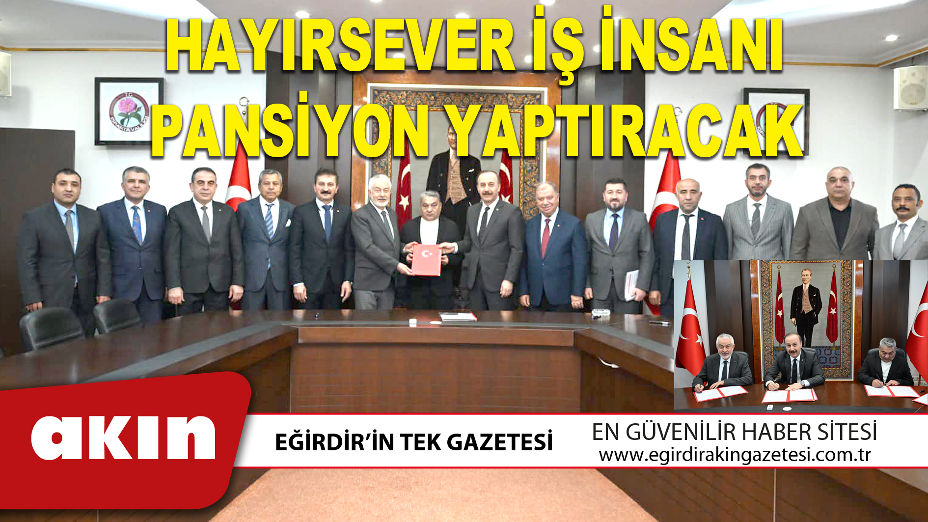 HAYIRSEVER İŞ İNSANI PANSİYON YAPTIRACAK