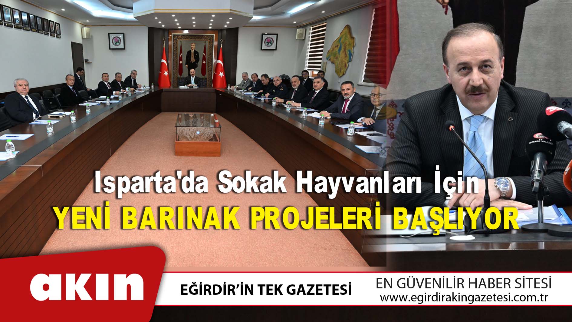 eğirdir haber,akın gazetesi,egirdir haberler,son dakika,Isparta'da Sokak Hayvanları İçin Yeni Barınak Projeleri Başlıyor