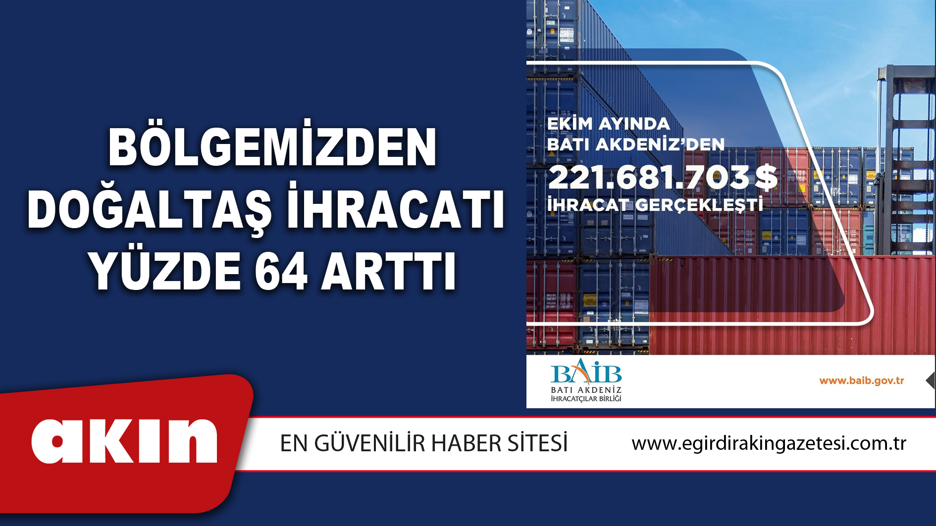 Bölgemizden Doğaltaş İhracatı Yüzde 64 Arttı