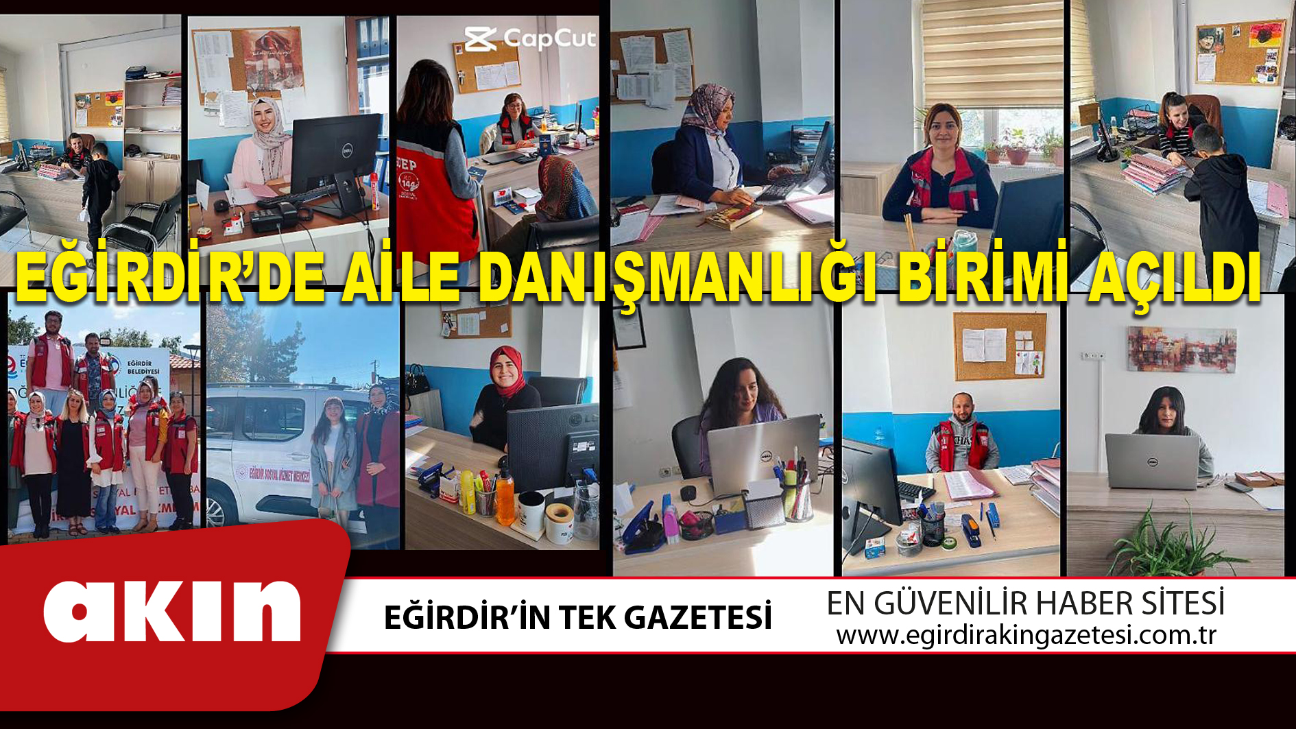 EĞİRDİR’DE AİLE DANIŞMANLIĞI BİRİMİ AÇILDI