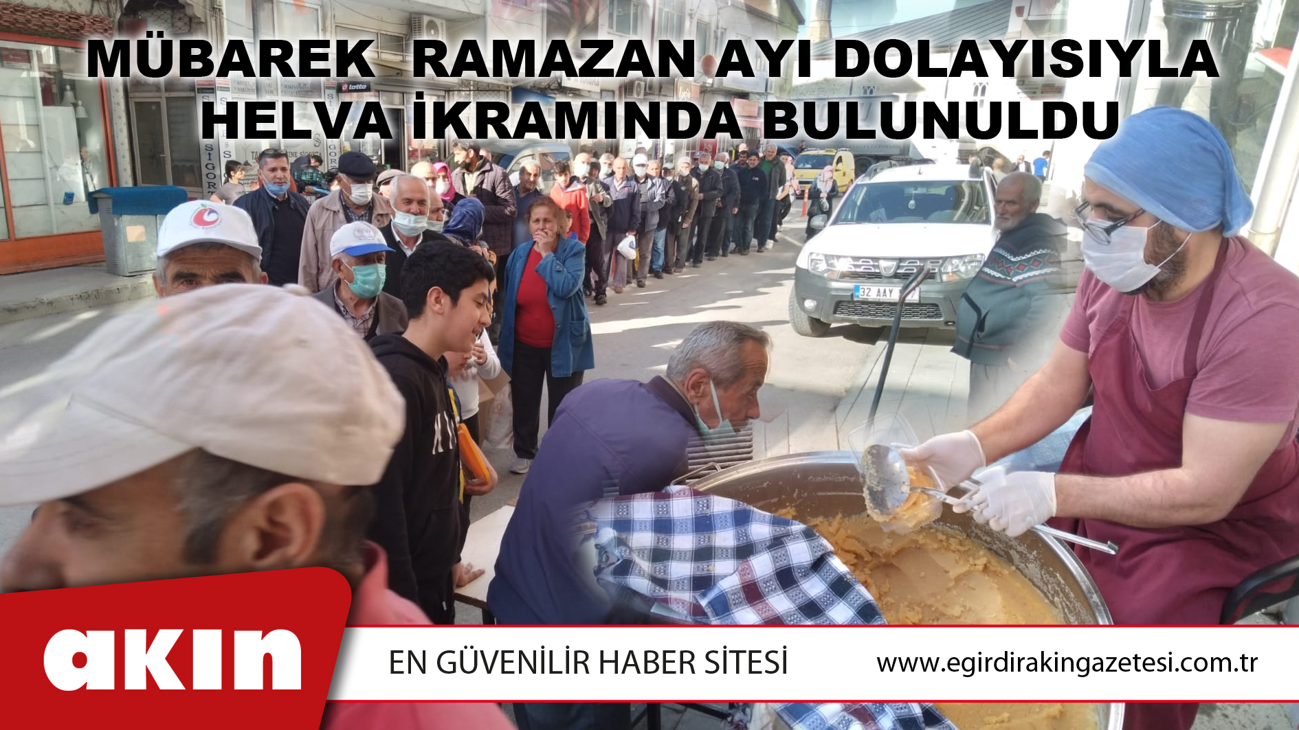 Mübarek Ramazan Ayı Dolayısıyla  Helva İkramında Bulunuldu