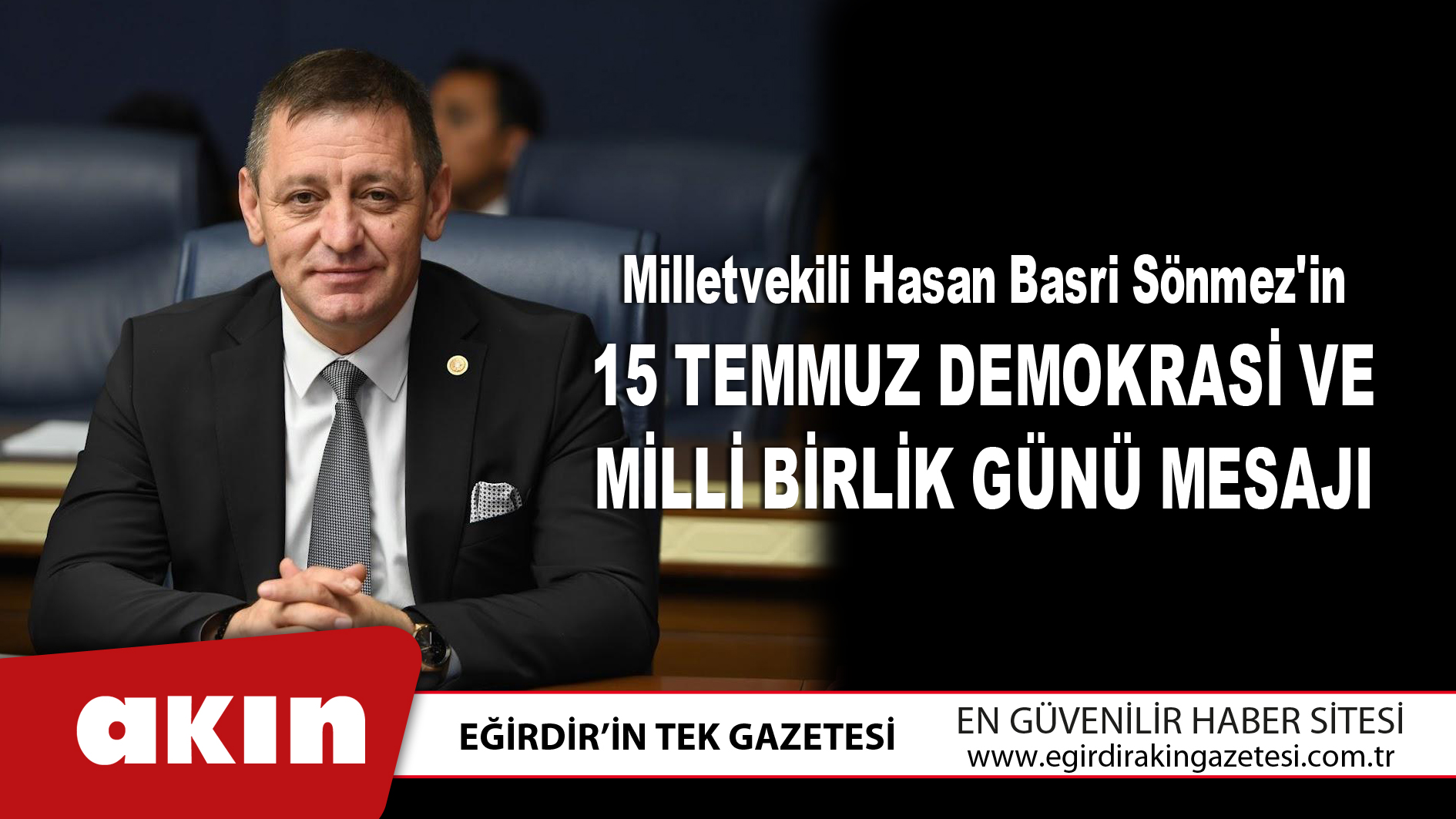 Milletvekili Hasan Basri Sönmez'in 