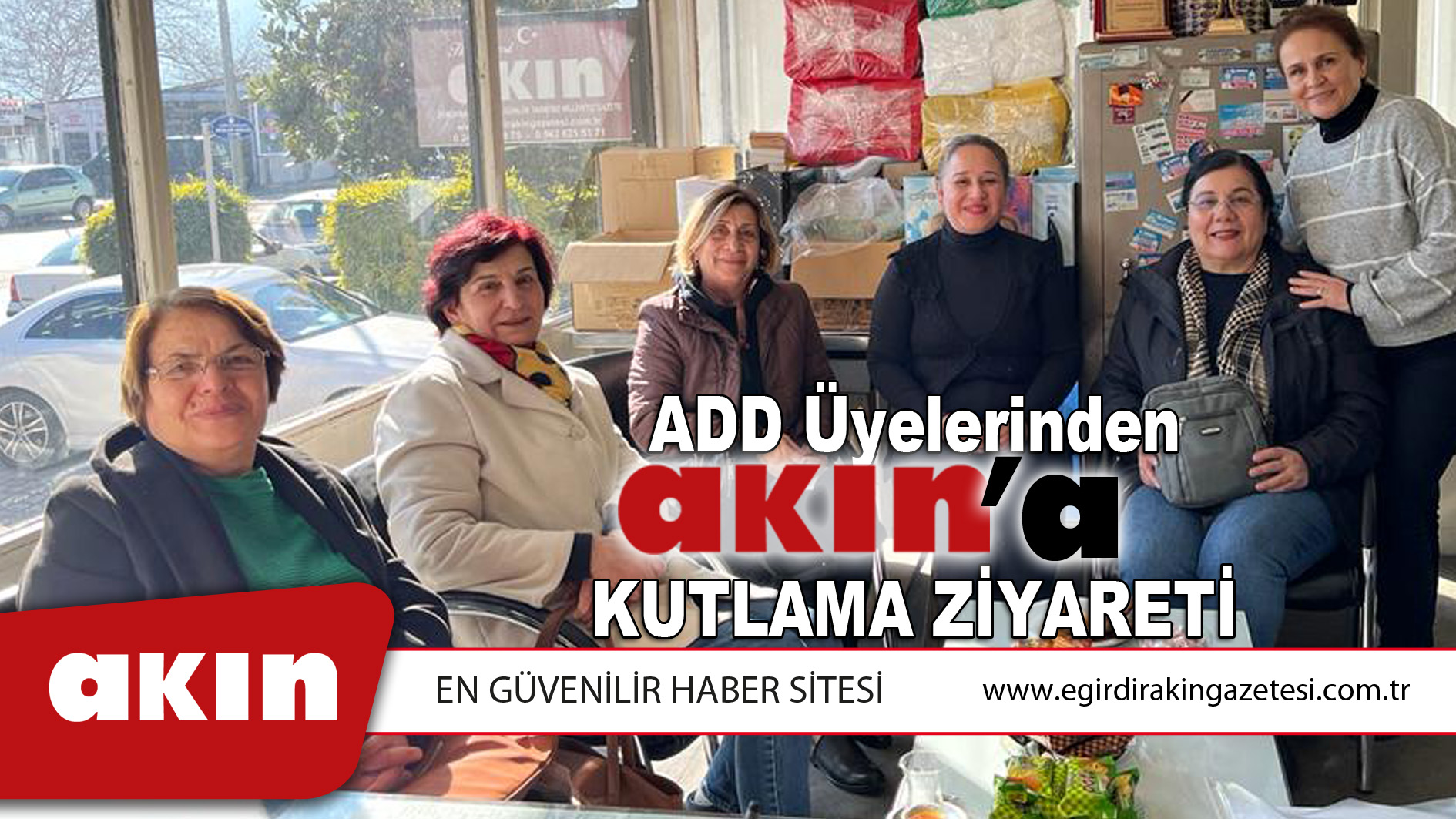 ADD'den Akın'a kutlama ziyareti