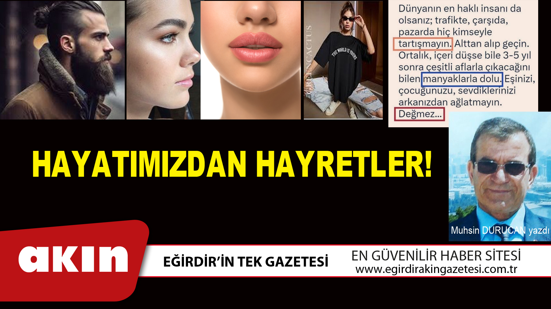 HAYATIMIZDAN HAYRETLER!