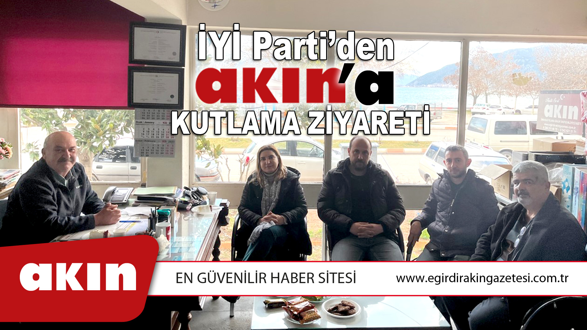 İYİ Parti'den Akın'a Kutlama Ziyareti