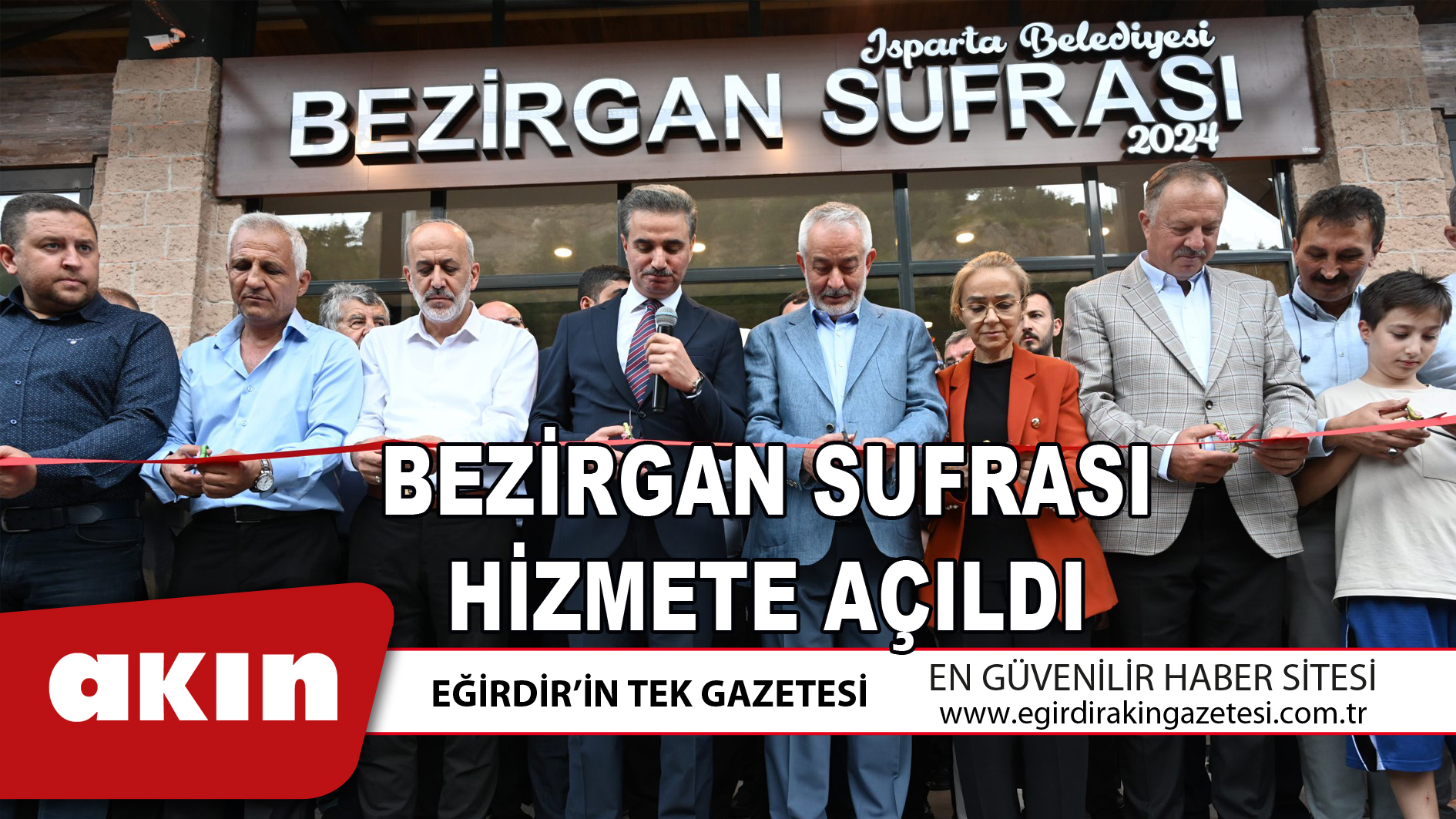 BEZİRGAN SUFRASI HİZMETE AÇILDI