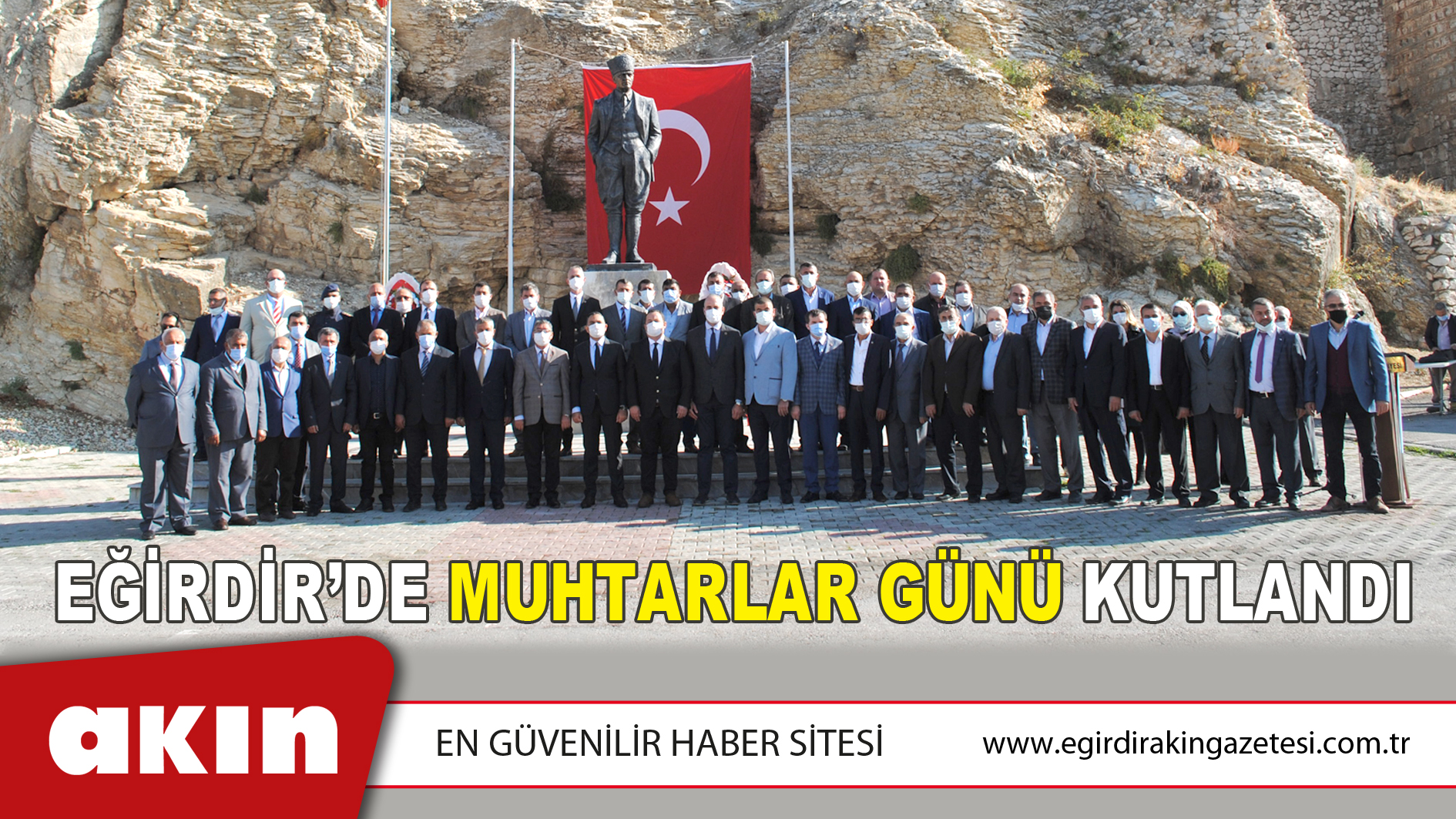 Eğirdir’de Muhtarlar Günü Kutlandı