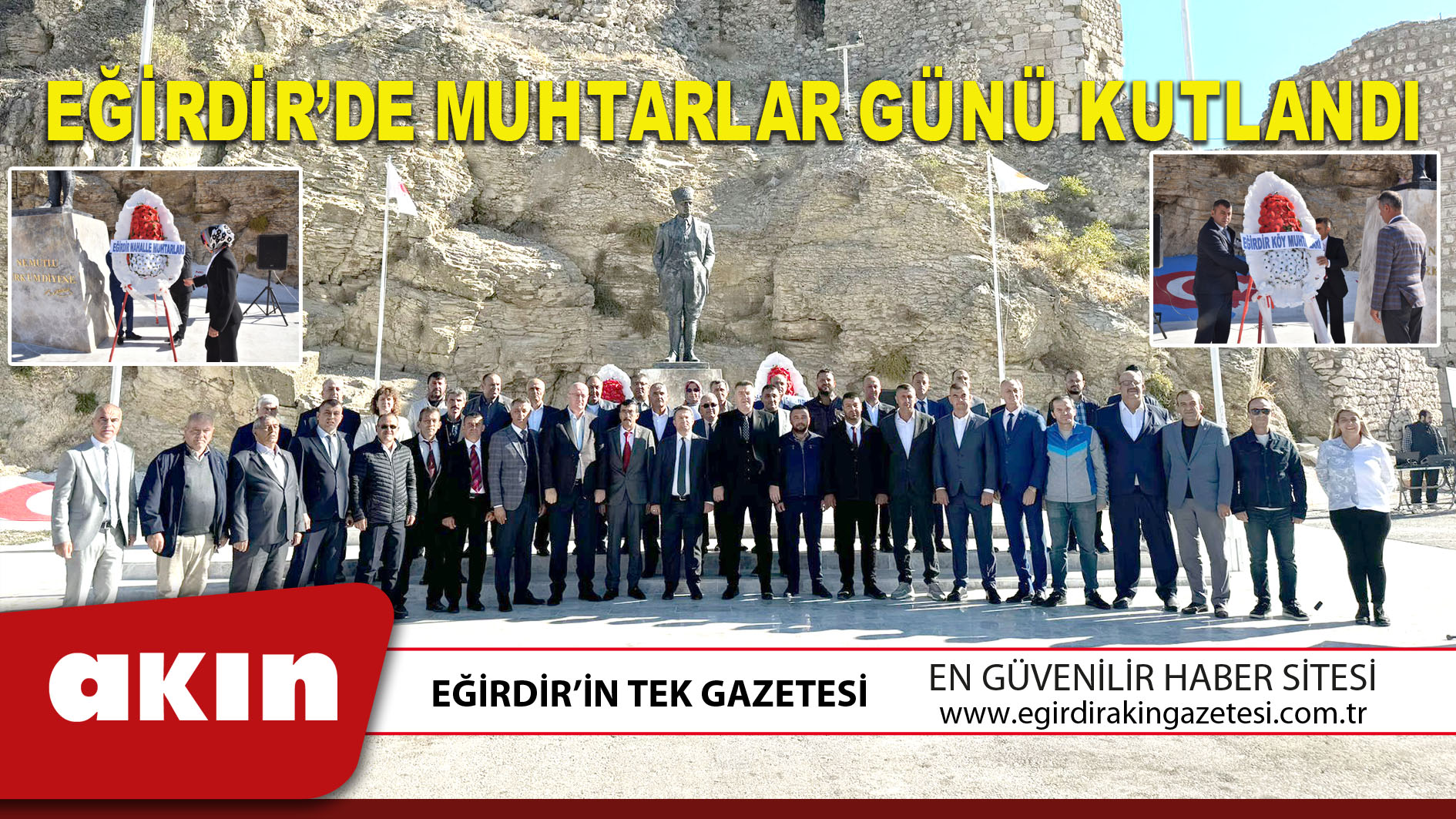 eğirdir haber,akın gazetesi,egirdir haberler,son dakika,EĞİRDİR’DE MUHTARLAR GÜNÜ KUTLANDI