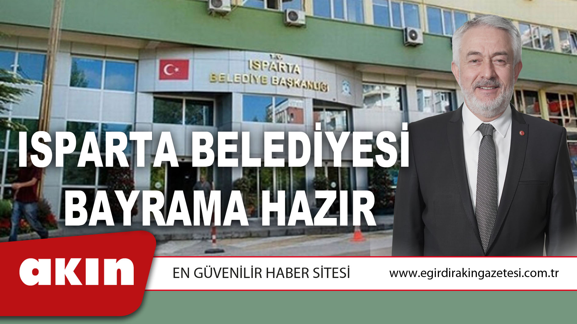 Isparta Belediyesi Bayrama Hazır