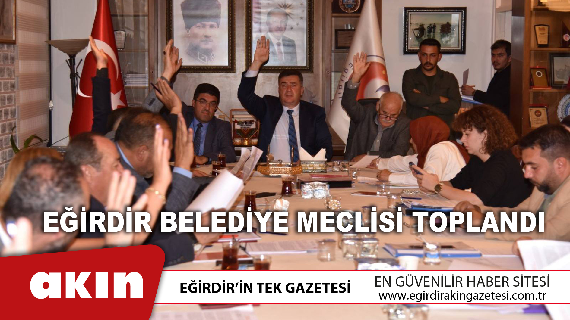 Eğirdir Belediye Meclisi Toplandı