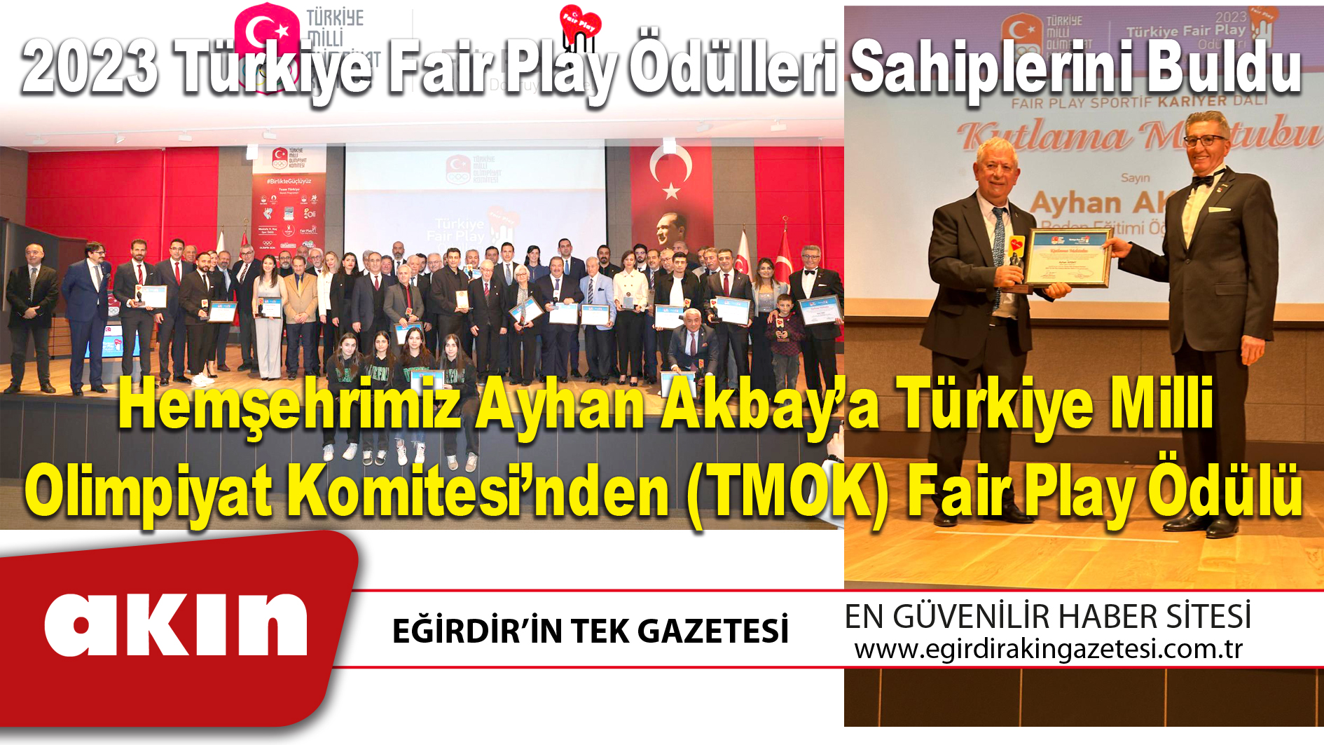 2023 Türkiye Fair Play Ödülleri Sahiplerini Buldu