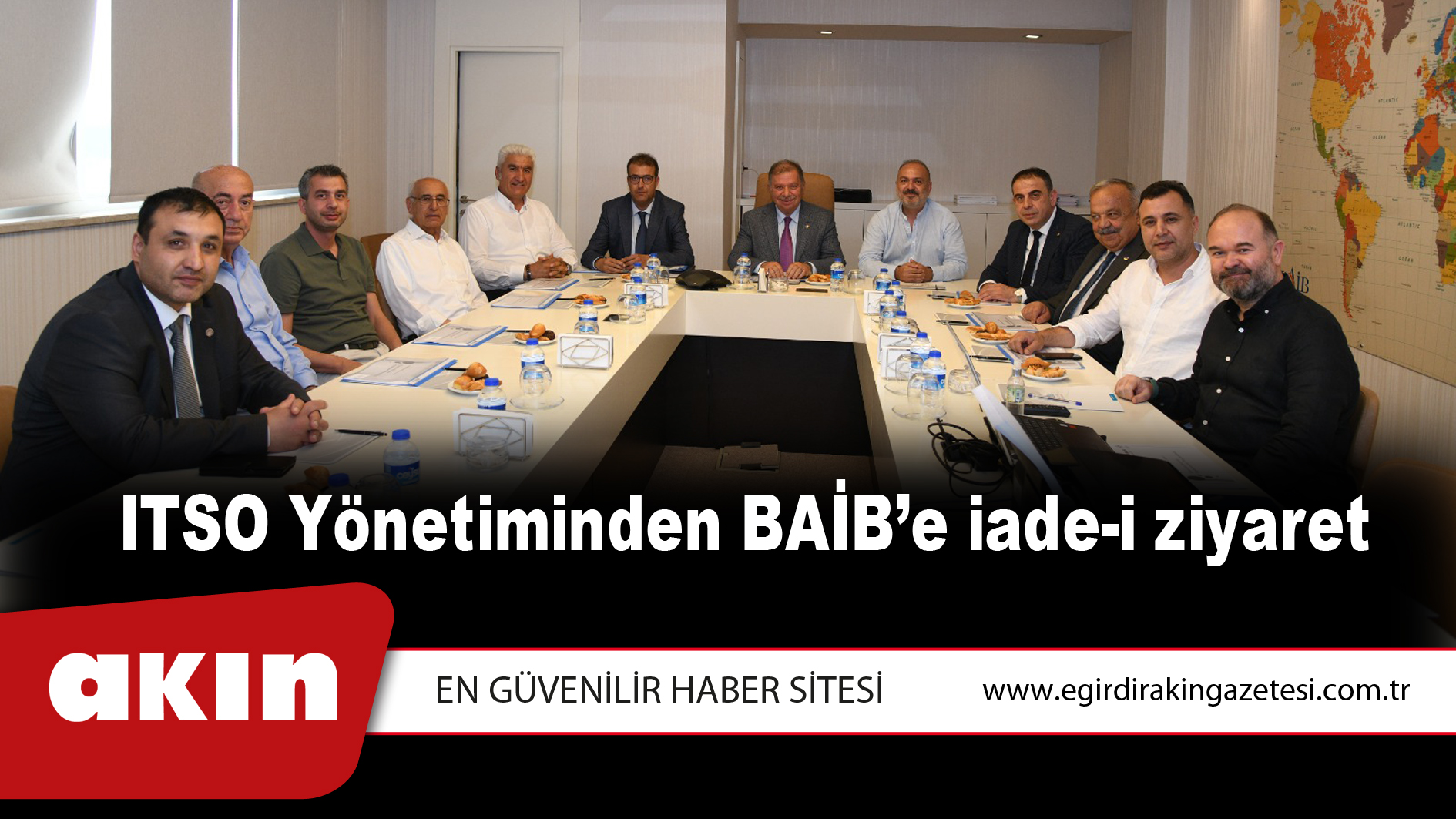 ITSO Yönetiminden BAİB’e iade-i ziyaret