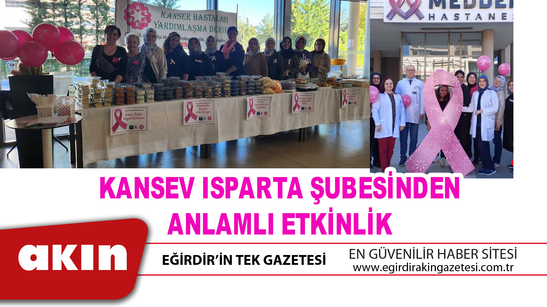 KANSEV ISPARTA ŞUBESİNDEN ANLAMLI ETKİNLİK