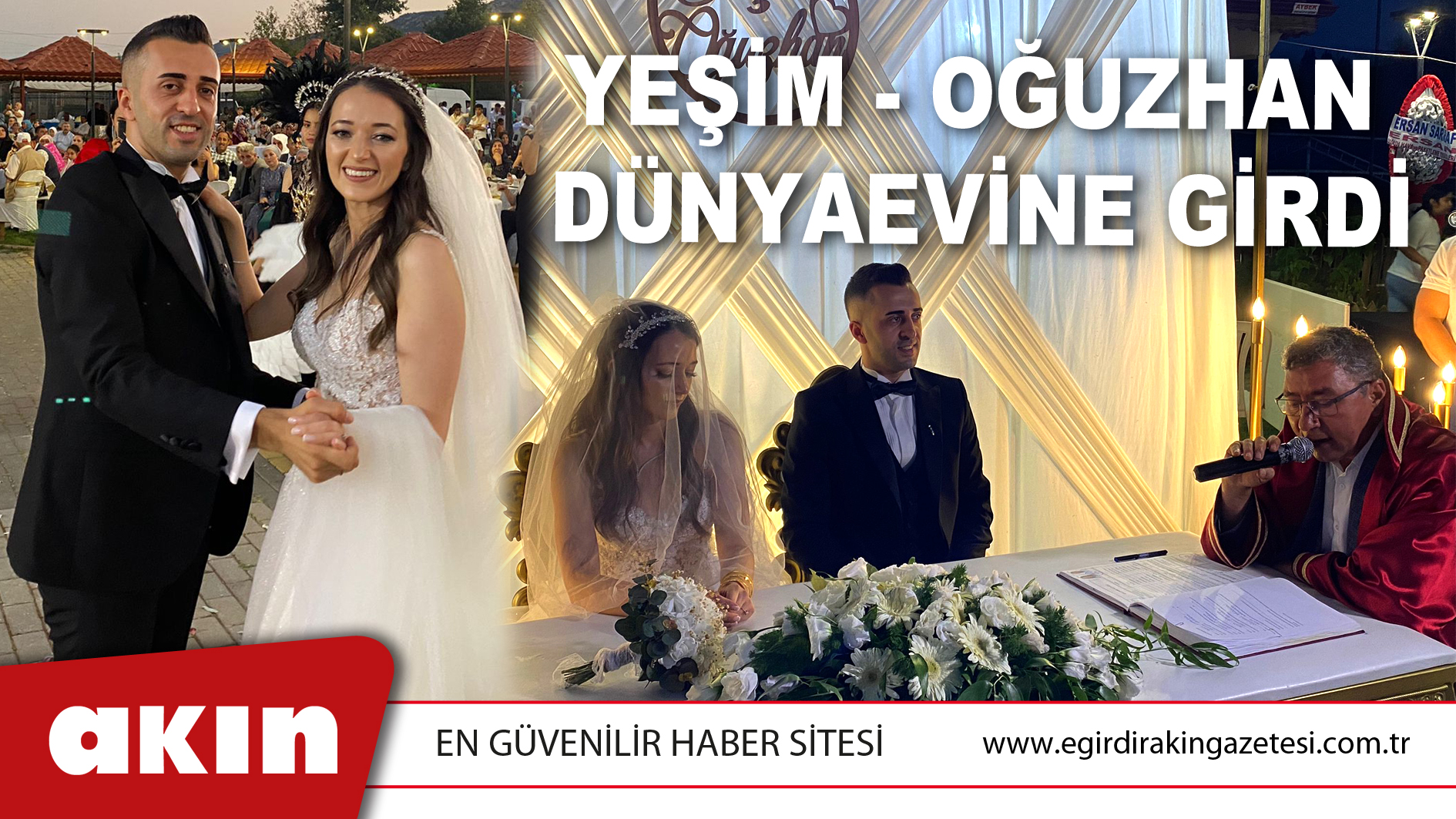 YEŞİM - OĞUZHAN DÜNYAEVİNE GİRDİ