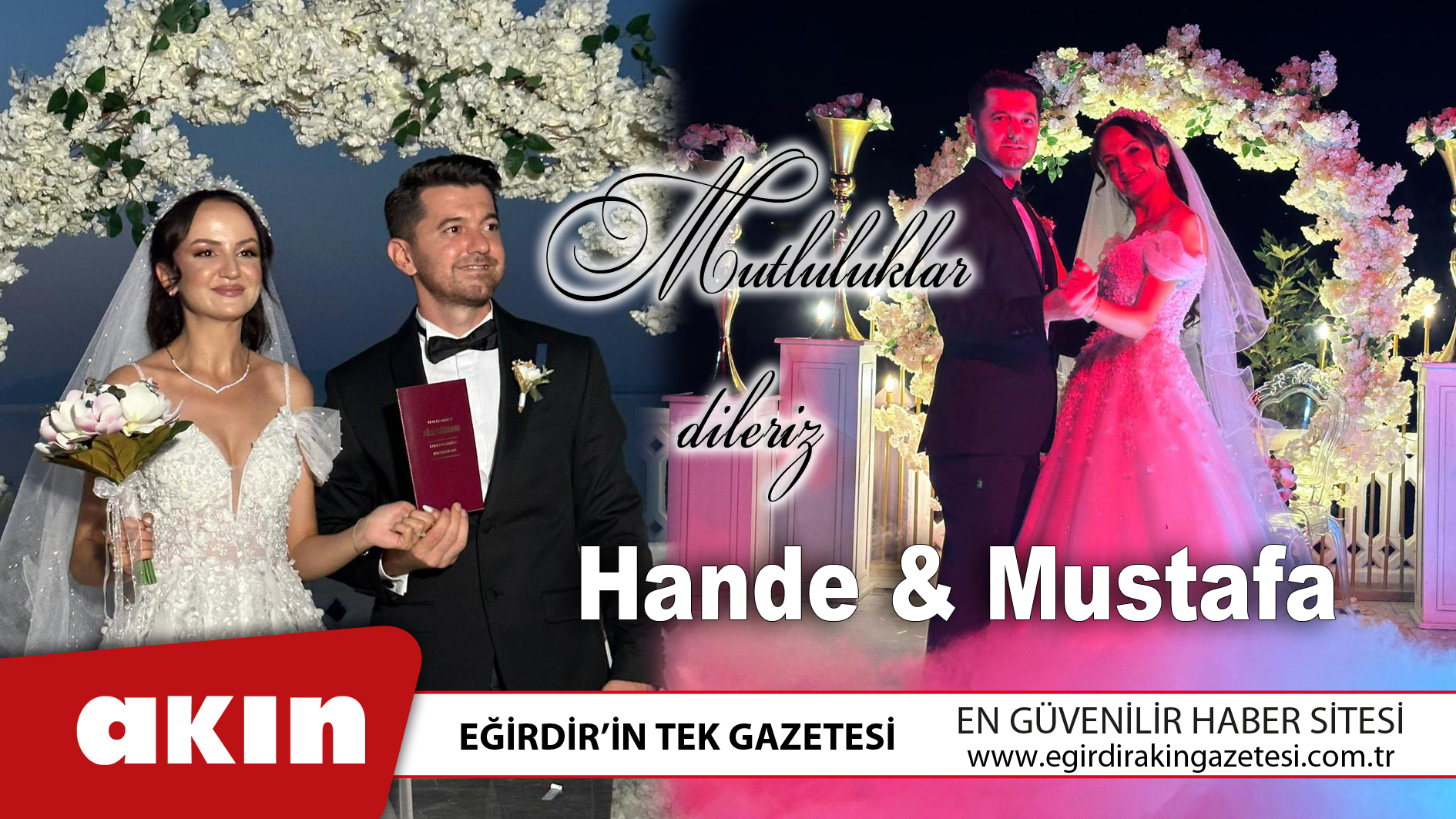 Hande & Mustafa Mutluluğa 