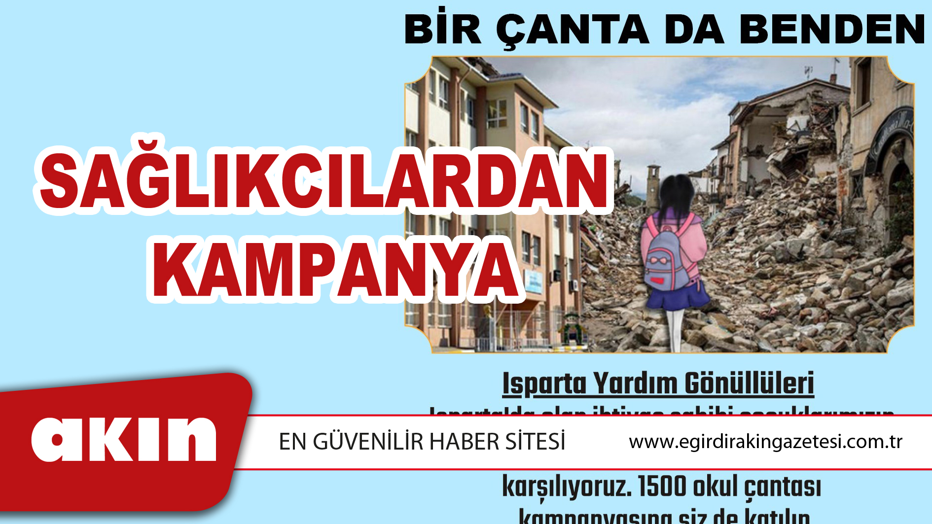 Sağlıkcılardan Kampanya