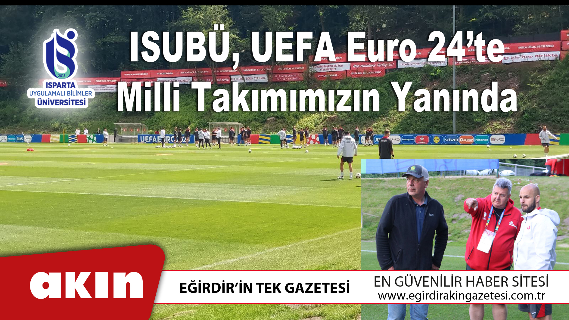 ISUBÜ, UEFA Euro 24’te Milli Takımımızın Yanında