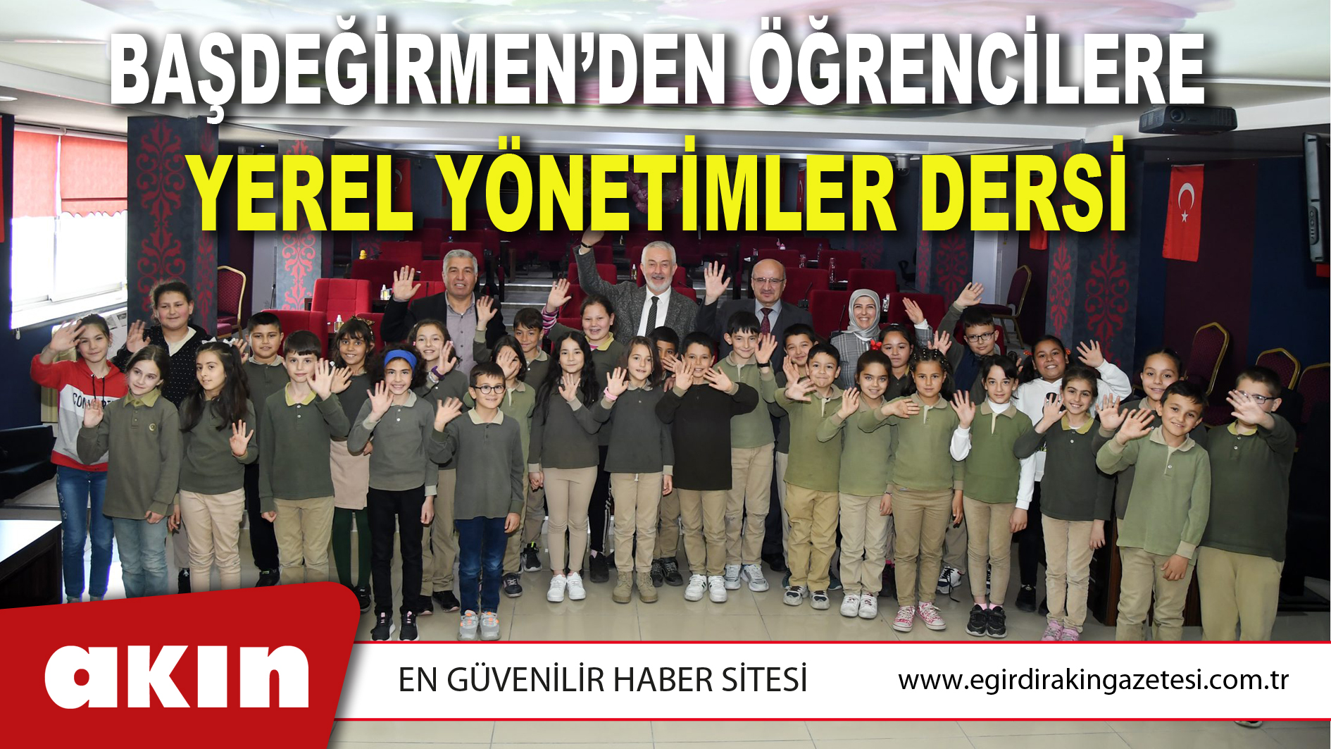 Başdeğirmen’den Öğrencilere Yerel Yönetimler Dersi