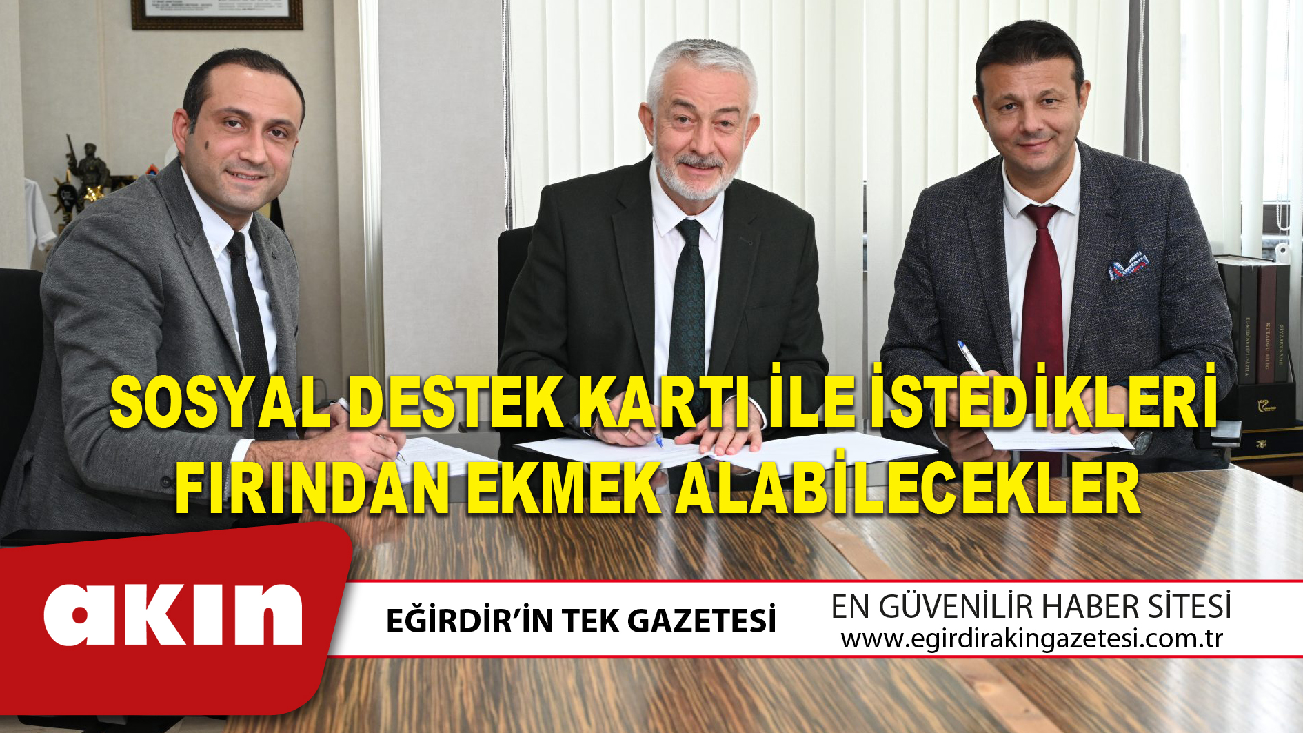 SOSYAL DESTEK KARTI İLE İSTEDİKLERİ FIRINDAN EKMEK ALABİLECEKLER