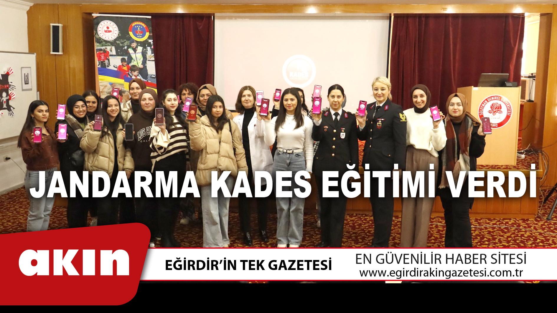 JANDARMA KADES EĞİTİMİ VERDİ