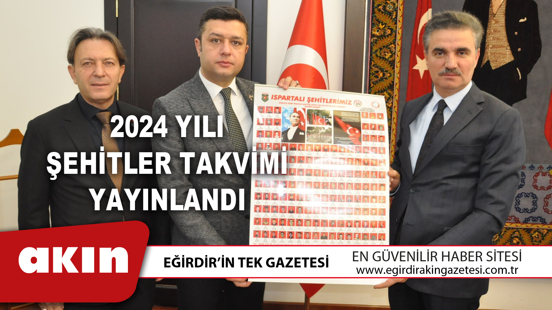 2024 YILI ŞEHİTLER TAKVİMİ YAYINLANDI