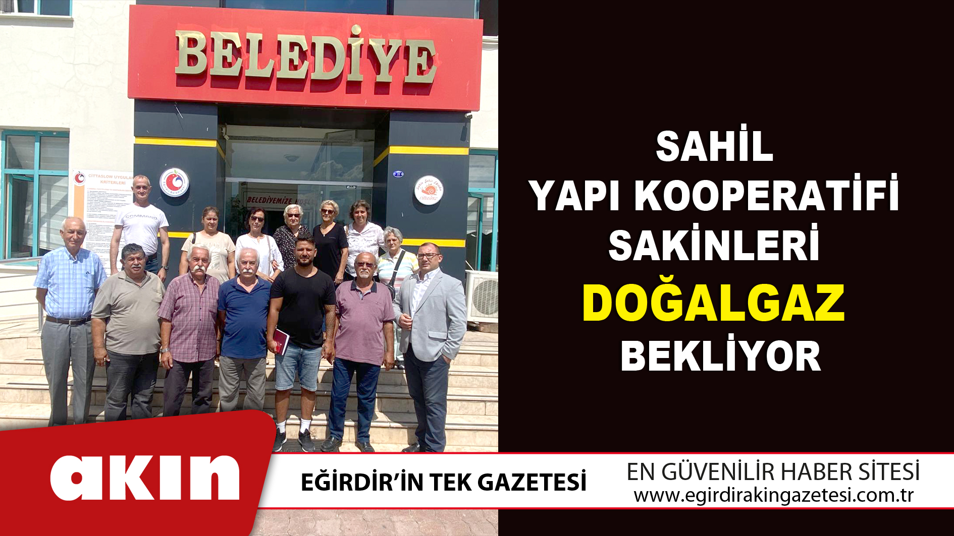 eğirdir haber,akın gazetesi,egirdir haberler,son dakika,Sahil Yapı Kooperatifi Sakinleri Doğalgaz Bekliyor