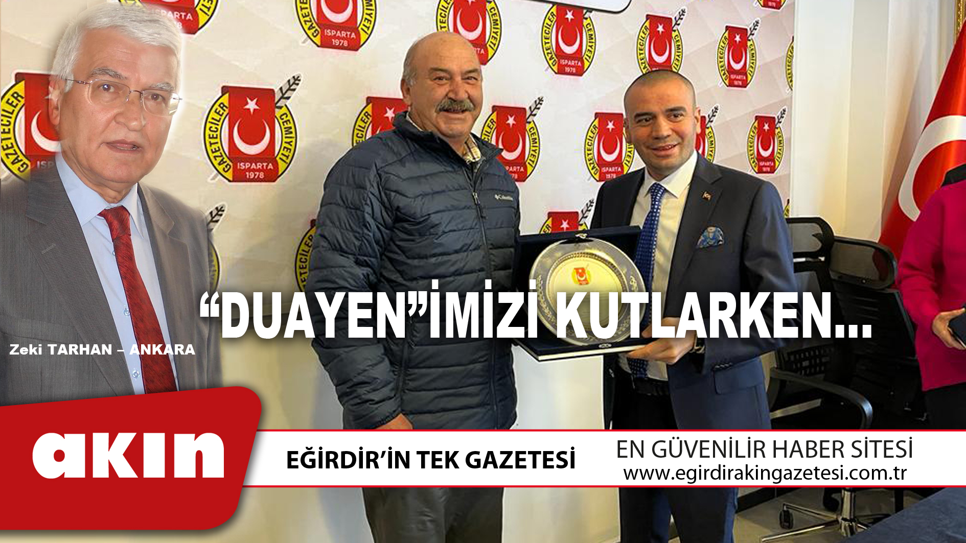 “DUAYEN”İMİZİ KUTLARKEN…