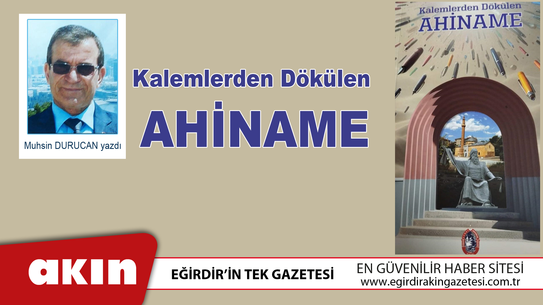 Kalemlerden Dökülen AHİNAME