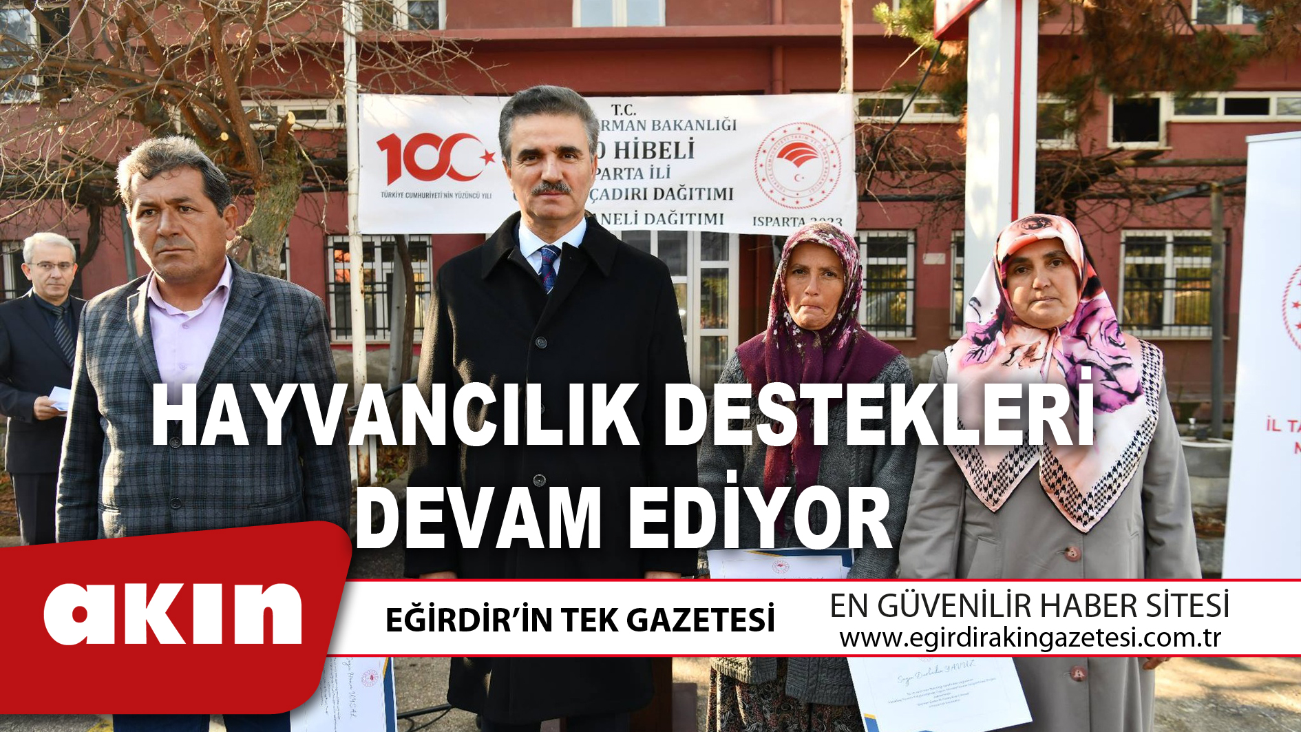 HAYVANCILIK DESTEKLERİ DEVAM EDİYOR