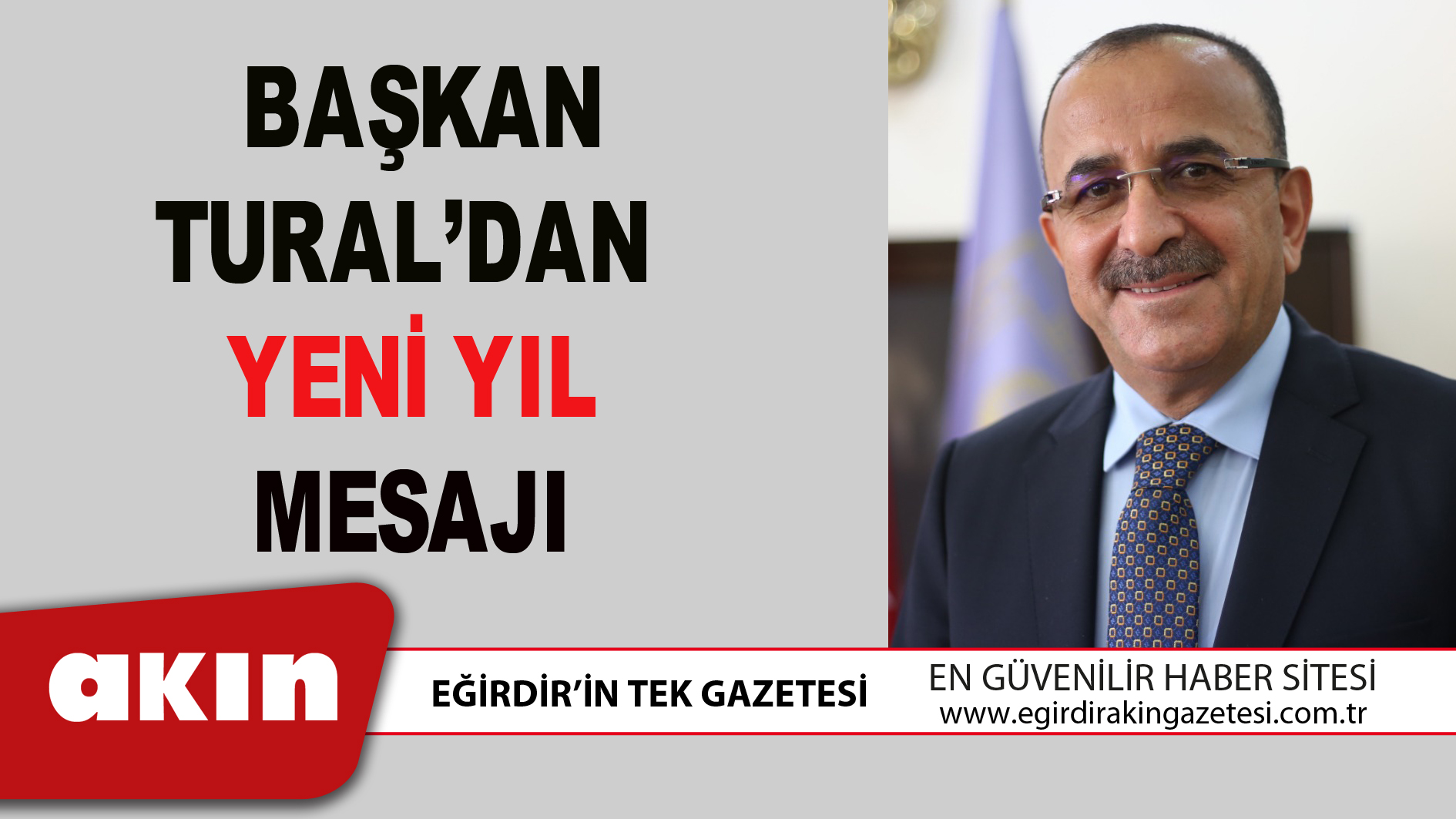  BAŞKAN TURAL’DAN YENİ YIL MESAJI