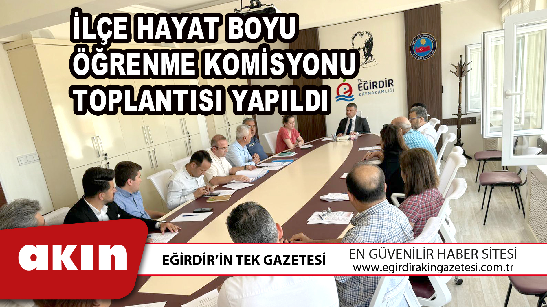 İLÇE HAYAT BOYU ÖĞRENME KOMİSYONU TOPLANTISI YAPILDI