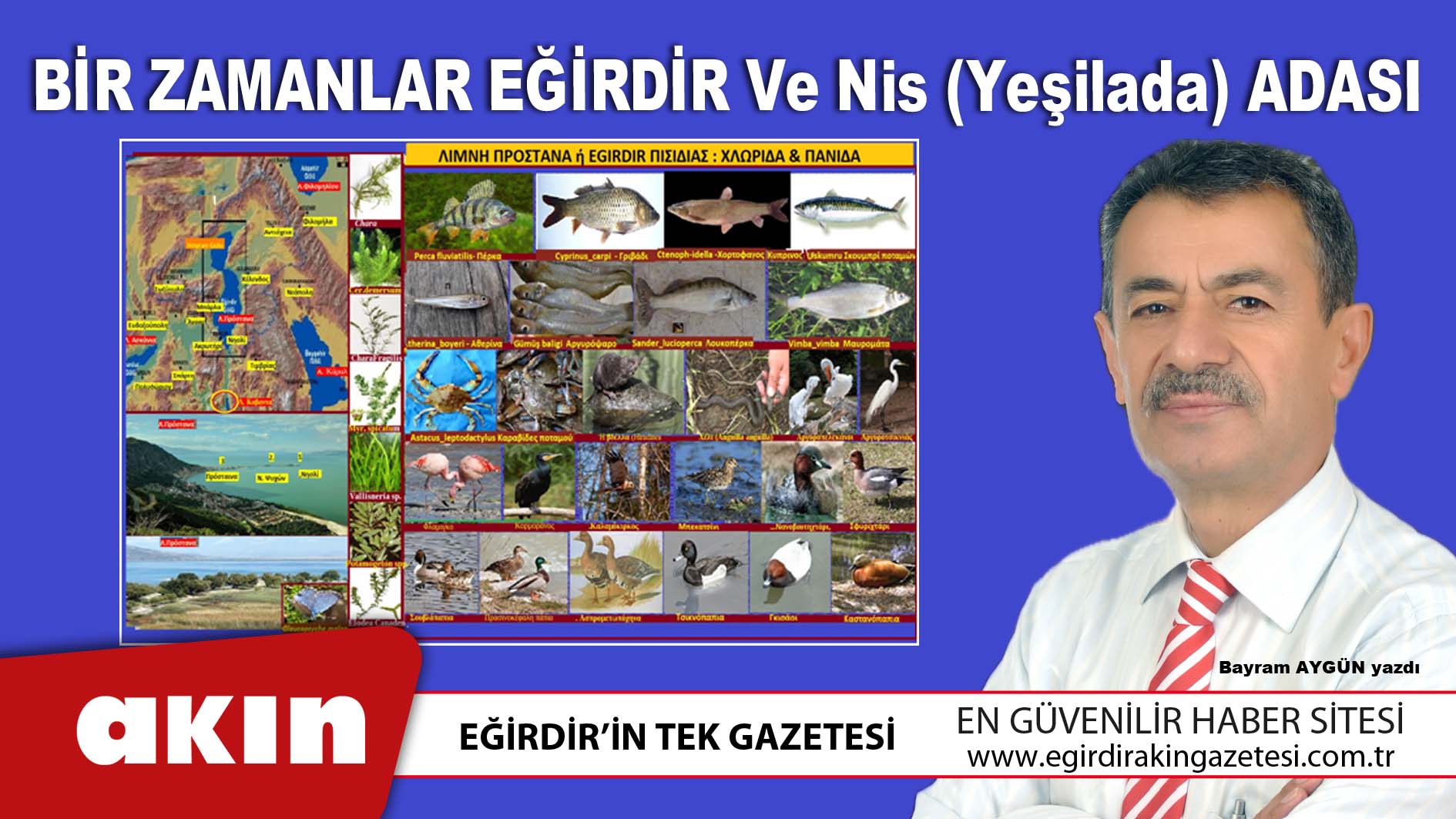 BİR ZAMANLAR EĞİRDİR Ve Nis (Yeşilada) ADASI