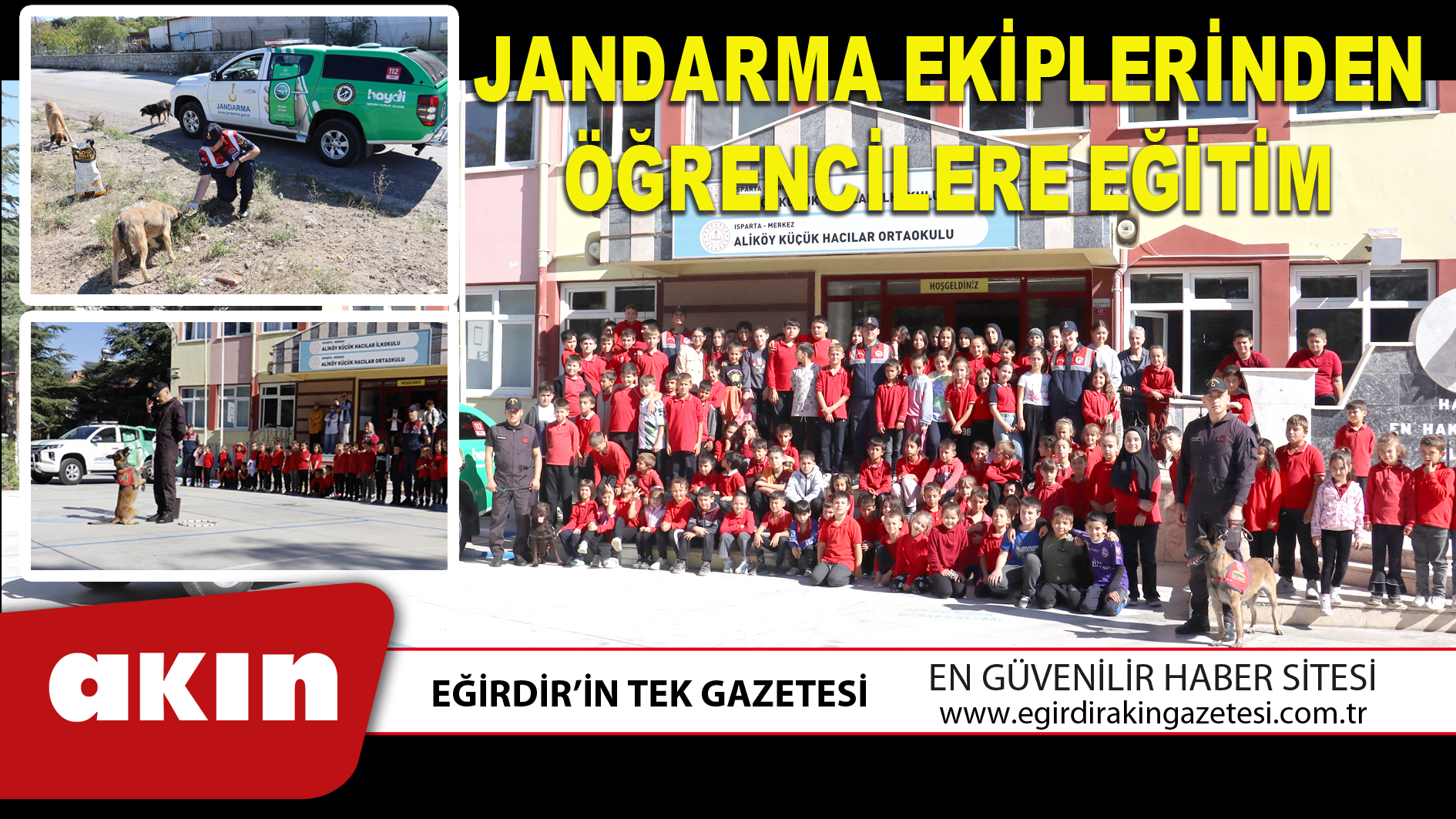 JANDARMA EKİPLERİNDEN ÖĞRENCİLERE EĞİTİM