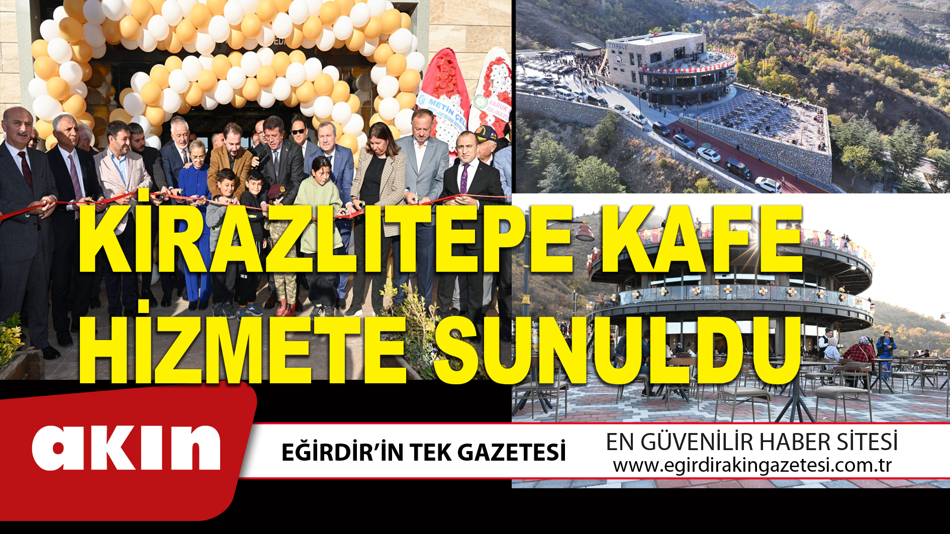 KİRAZLITEPE KAFE HİZMETE SUNULDU