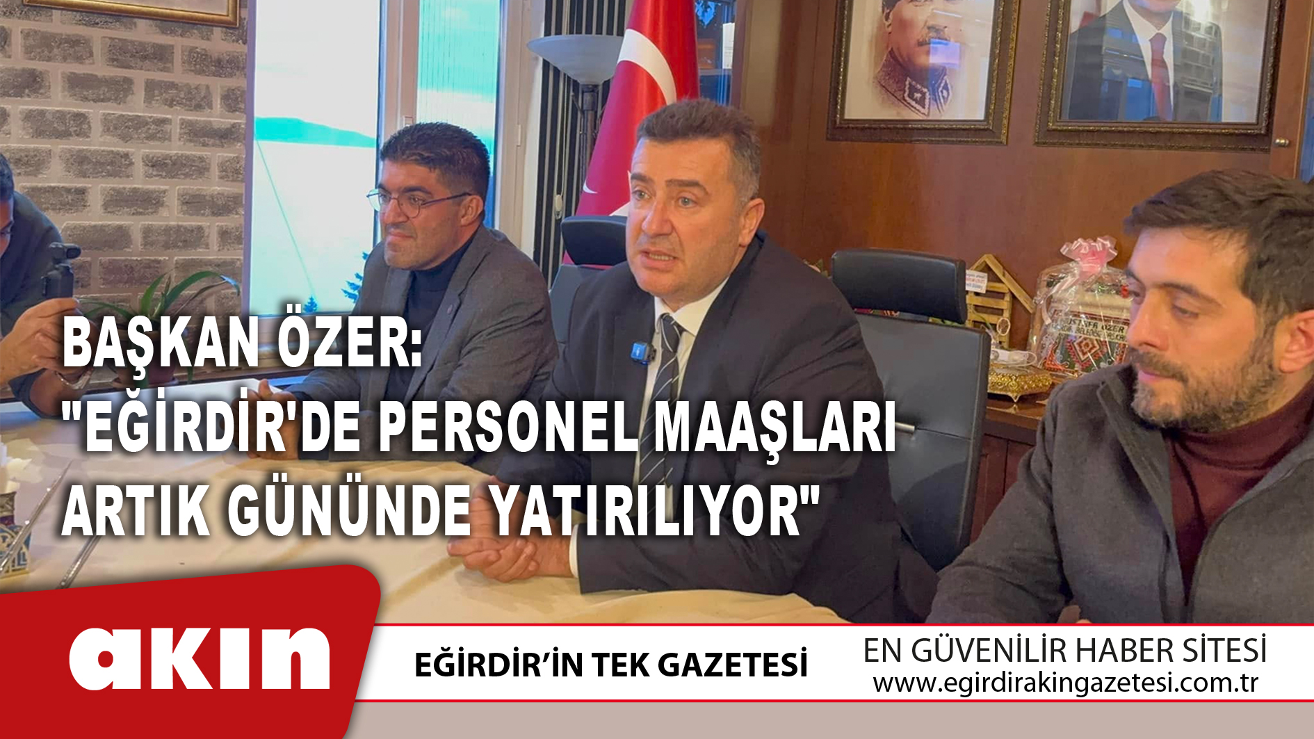 Başkan Özer: 