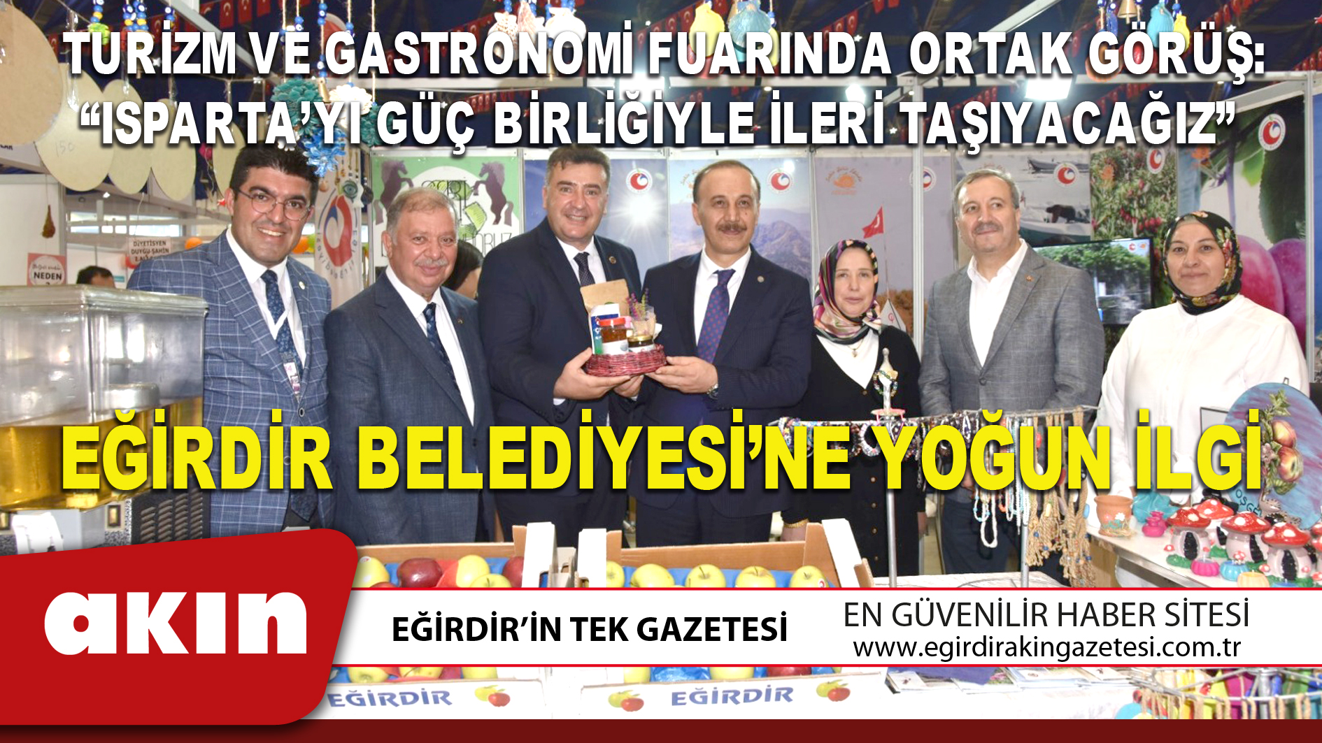 eğirdir haber,akın gazetesi,egirdir haberler,son dakika,EĞİRDİR BELEDİYESİ’NE YOĞUN İLGİ