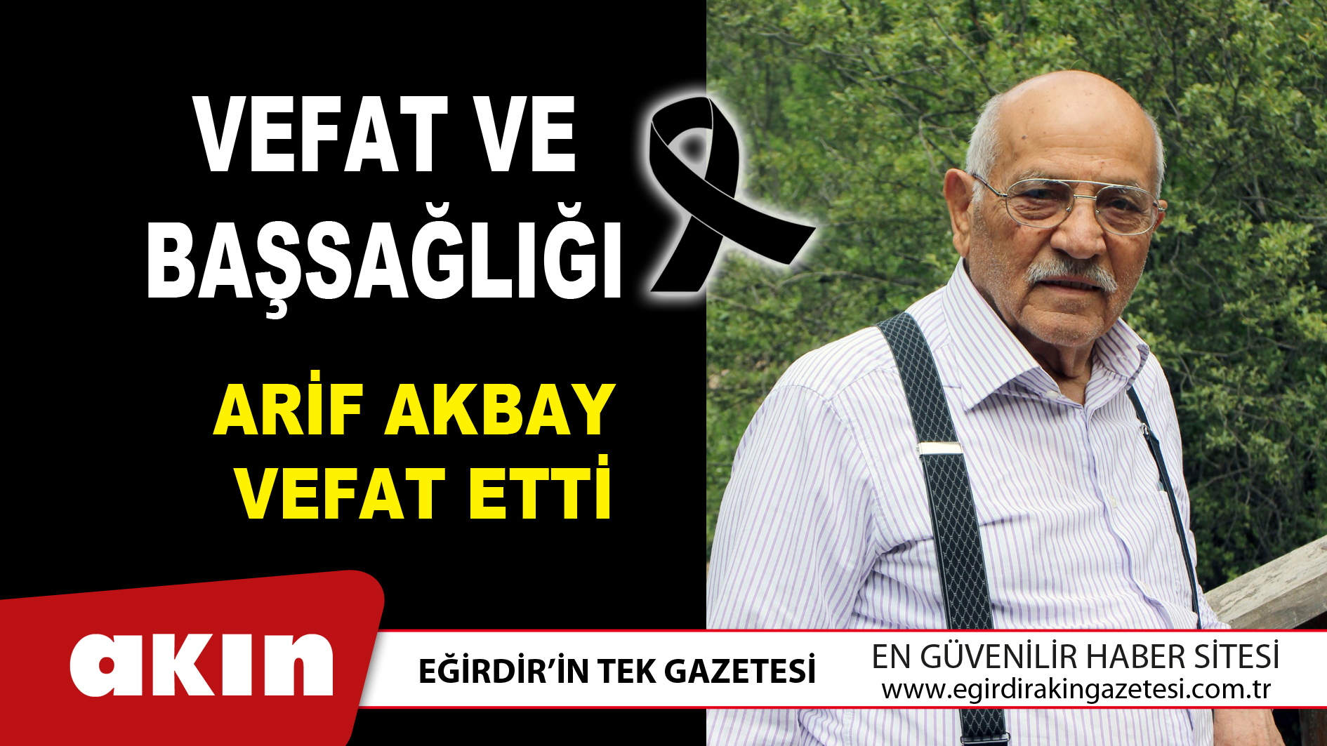 VEFAT ve BAŞSAĞLIĞI