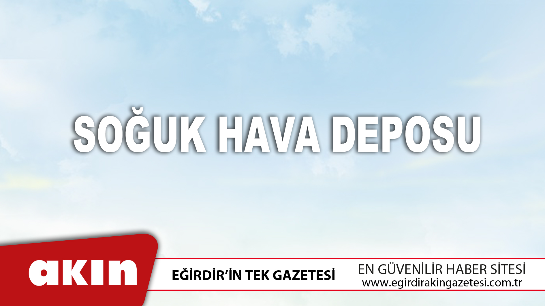 Soğuk Hava Deposu 