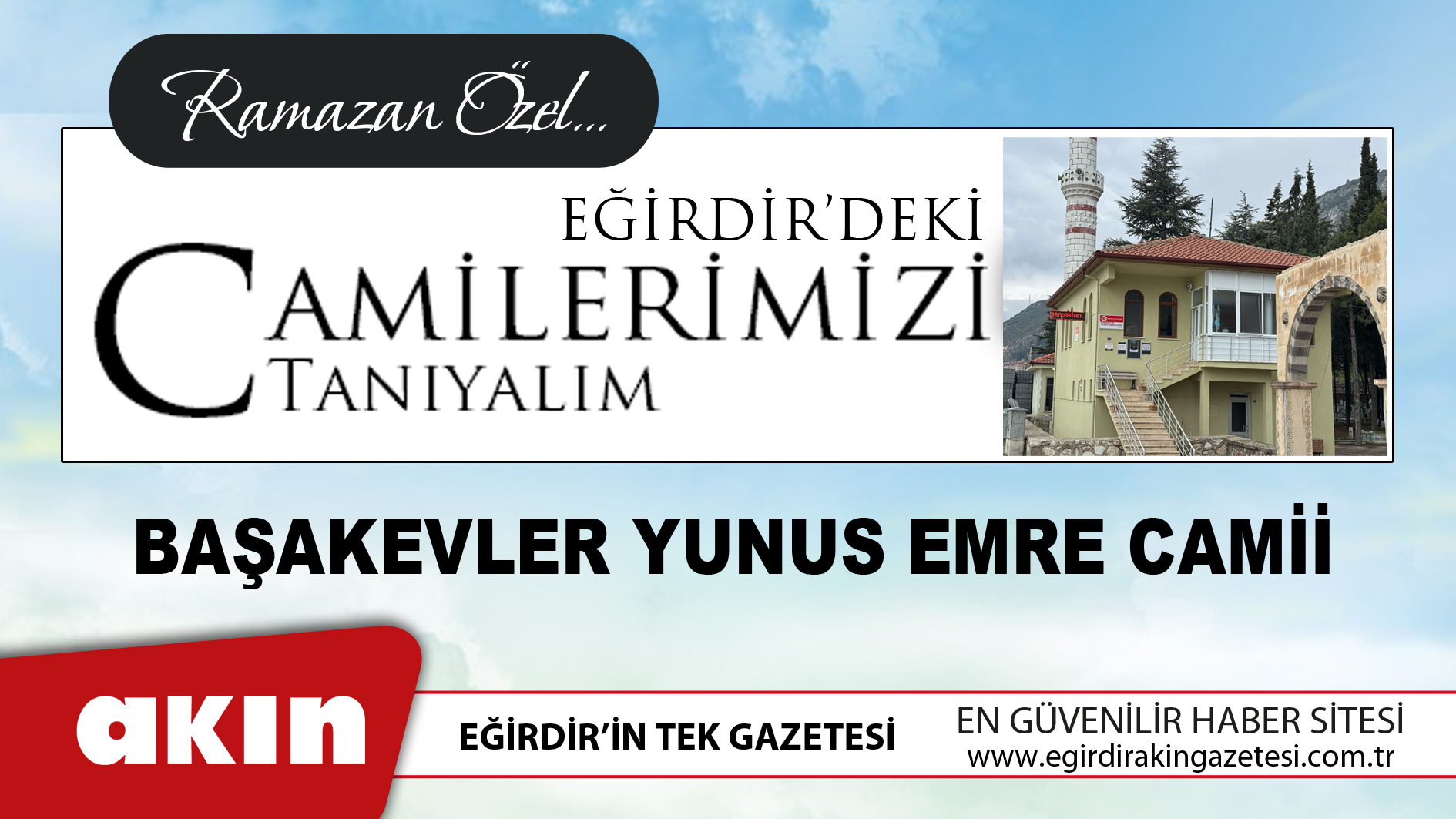 Eğirdir'deki Camilerimizi Tanıyalım (3)