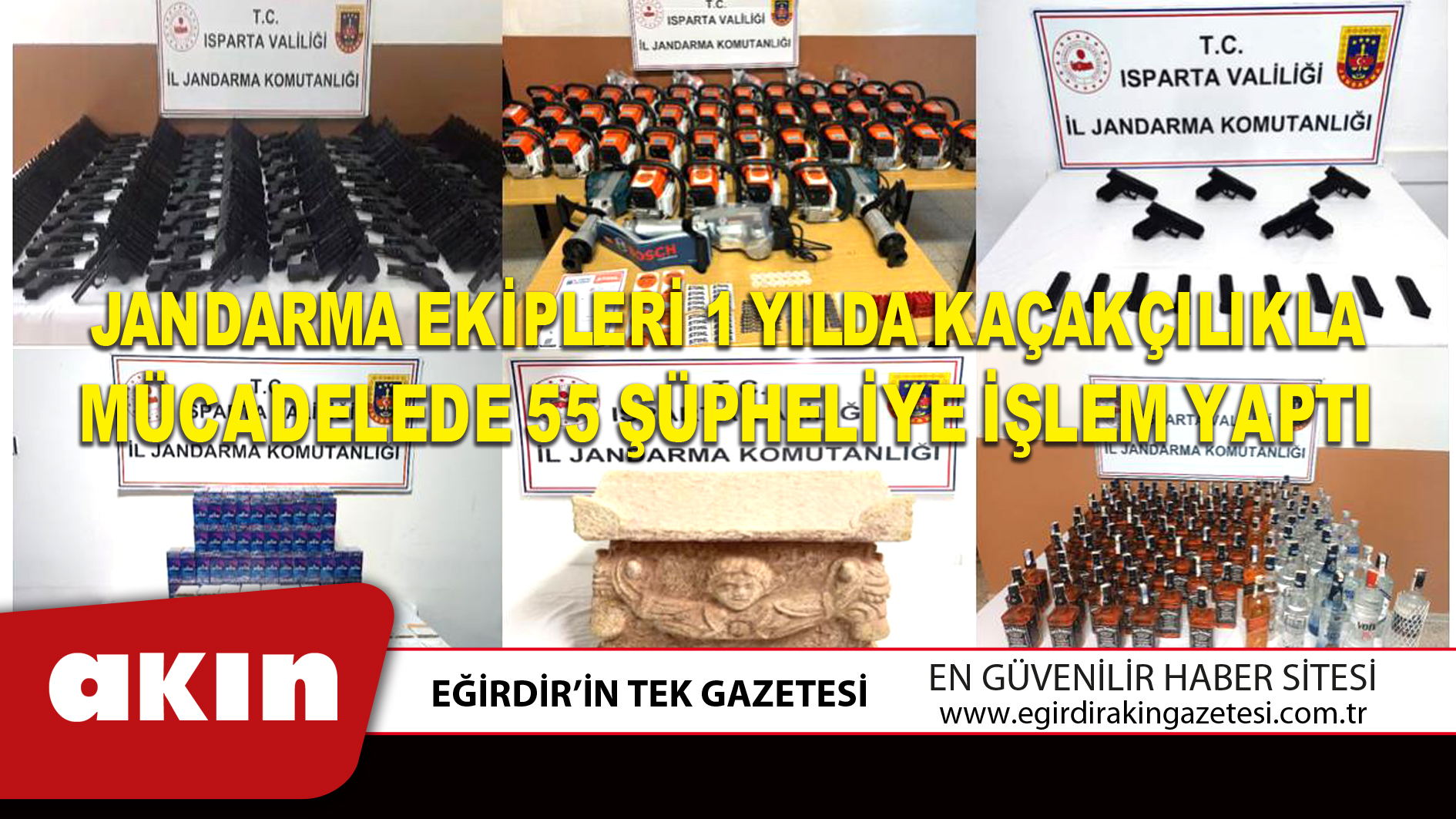 Jandarma Ekipleri 1 Yılda Kaçakçılıkla Mücadelede 55 Şüpheliye İşlem Yaptı