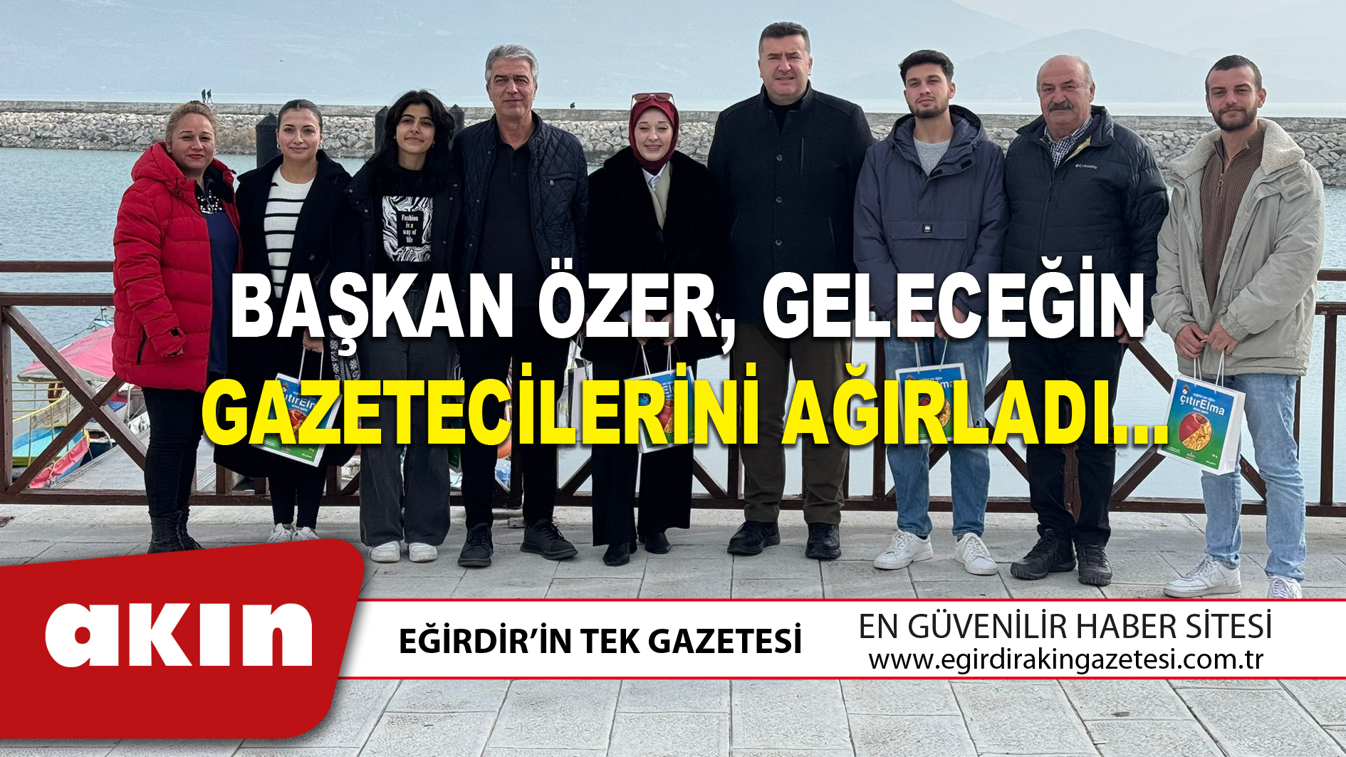 BAŞKAN ÖZER, GELECEĞİN GAZETECİLERİNİ AĞIRLADI…