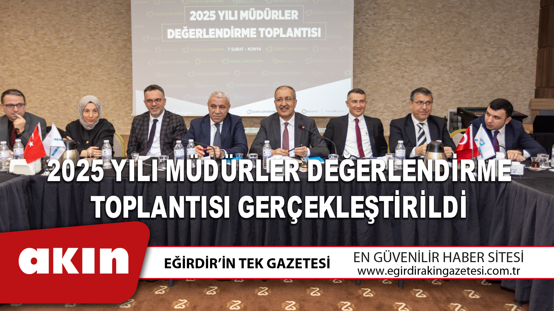 eğirdir haber,akın gazetesi,egirdir haberler,son dakika,2025 YILI MÜDÜRLER DEĞERLENDİRME TOPLANTISI GERÇEKLEŞTİRİLDİ