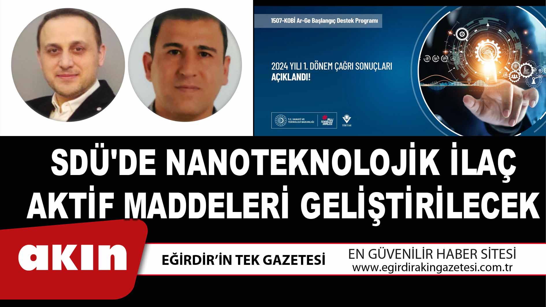 eğirdir haber,akın gazetesi,egirdir haberler,son dakika,SDÜ'DE NANOTEKNOLOJİK İLAÇ AKTİF MADDELERİ GELİŞTİRİLECEK