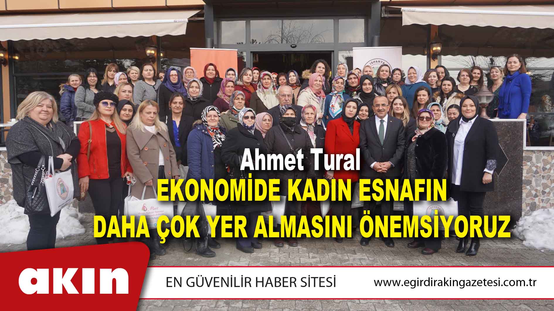 Ekonomide Kadın Esnafın Daha Çok Yer Almasını Önemsiyoruz