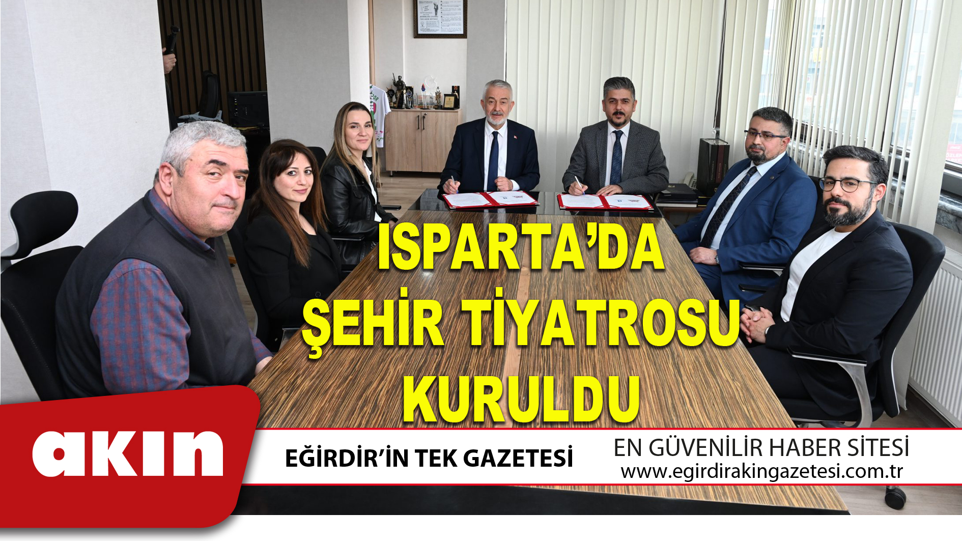 ISPARTA’DA ŞEHİR TİYATROSU KURULDU