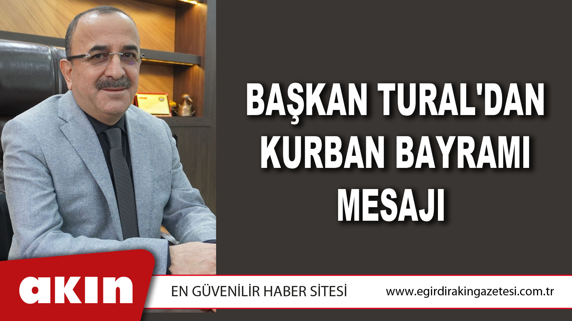 Başkan Tural'dan Kurban Bayramı Mesajı