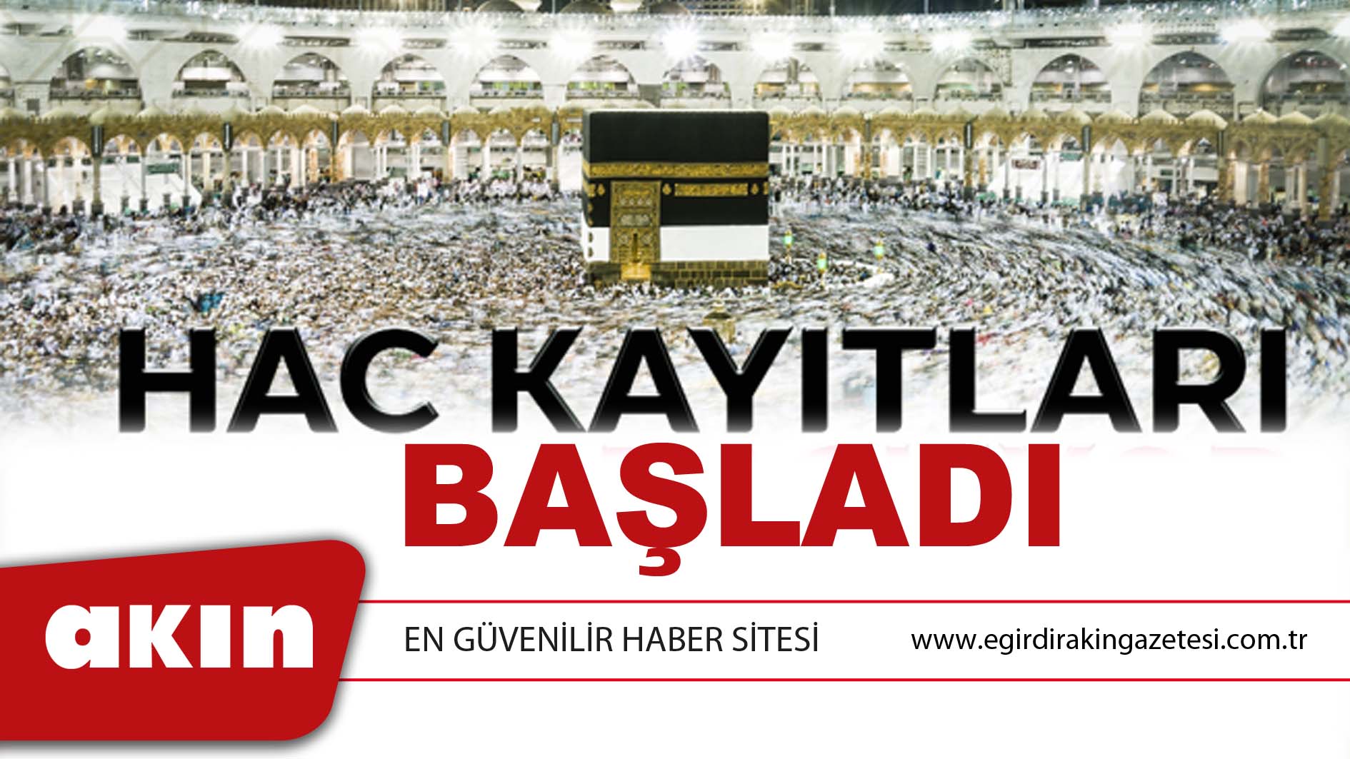 2023 Yılı Hac Ön Kayıtları Başladı